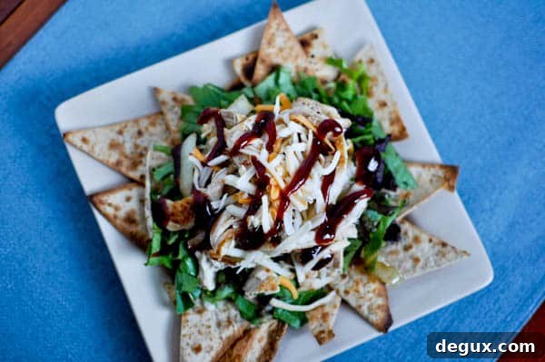 BBQSalad-1 BBQ Chicken Nacho Salad