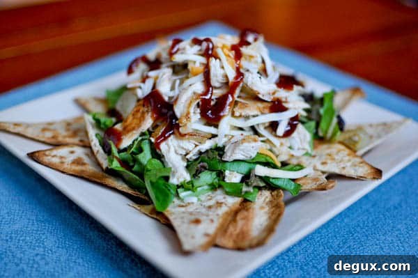 BBQSalad-3 BBQ Chicken Nacho Salad 3