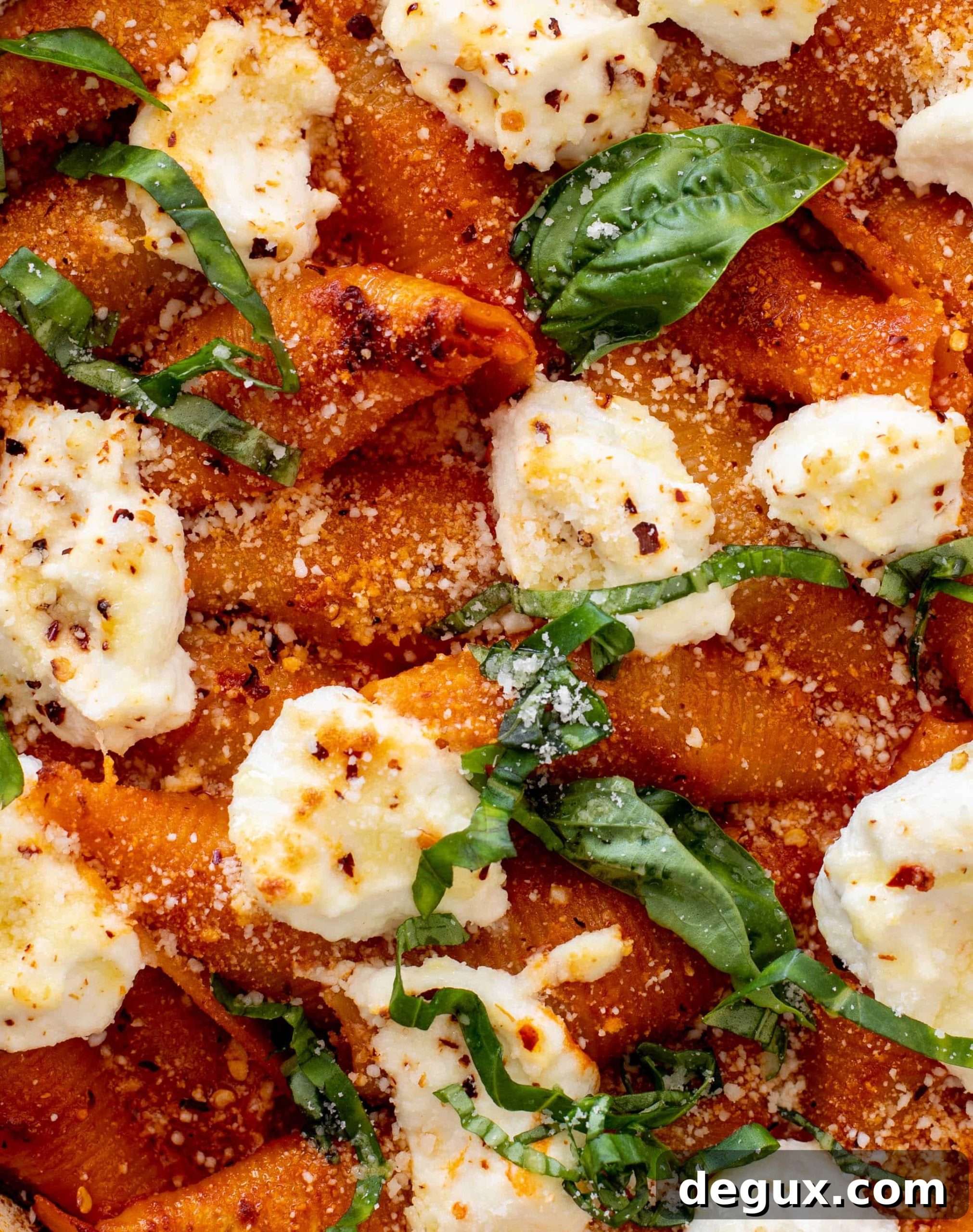 spicy vodka unstuffed shells
