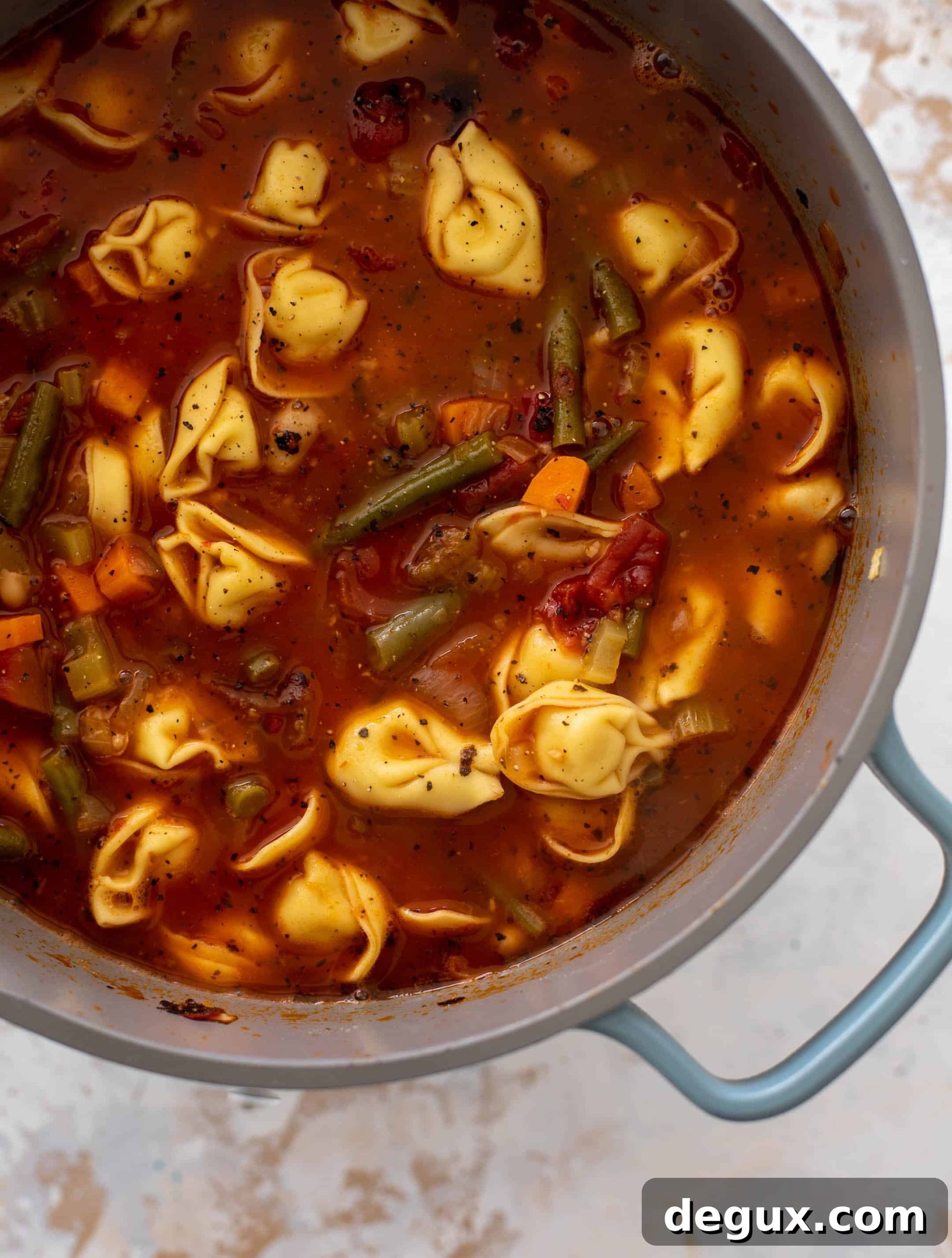 Cheese Tortellini Minestrone: Hearty Italian Soup Recipe 6 cheese tortellini minestrone