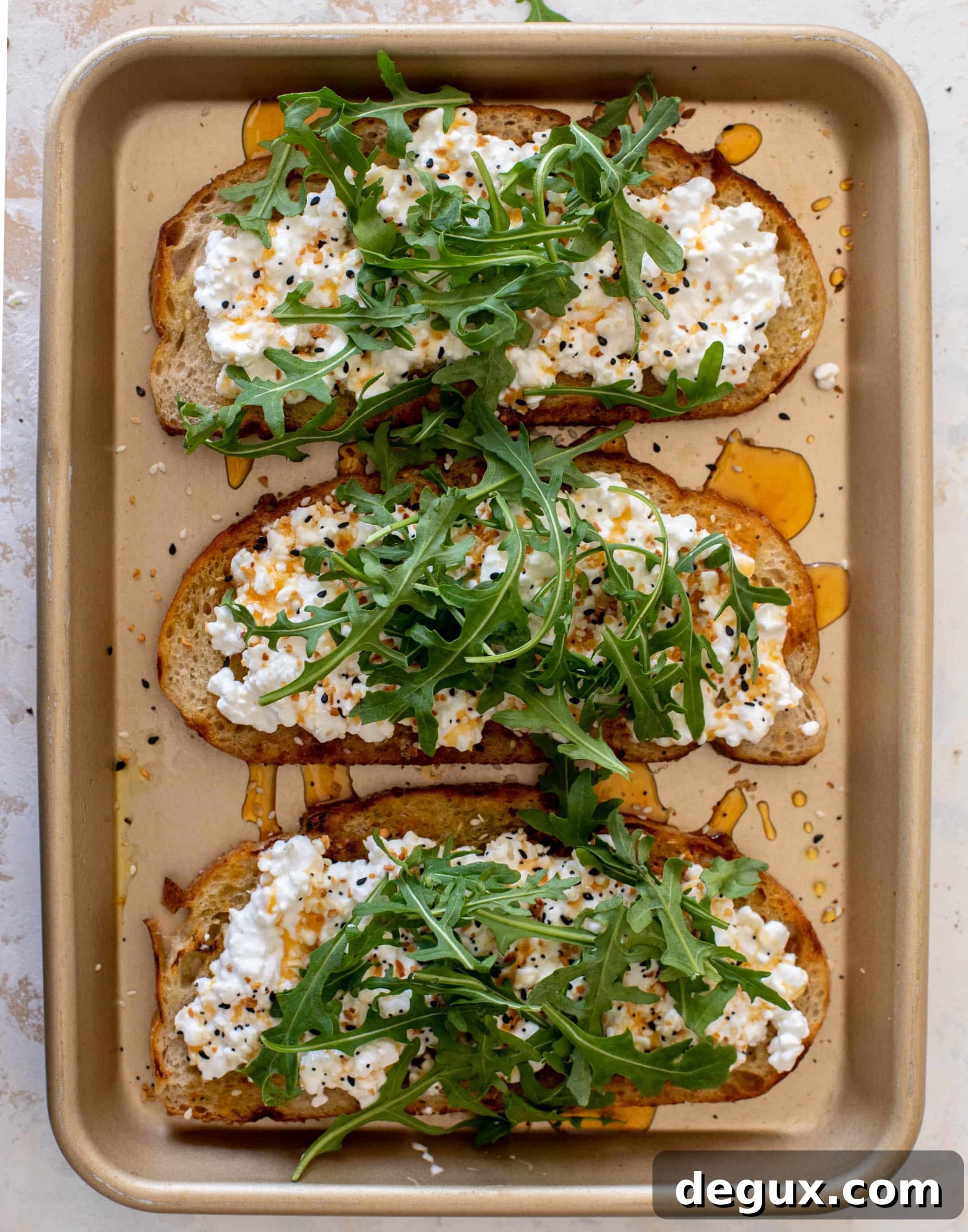 smoked salmon cottage cheese toast