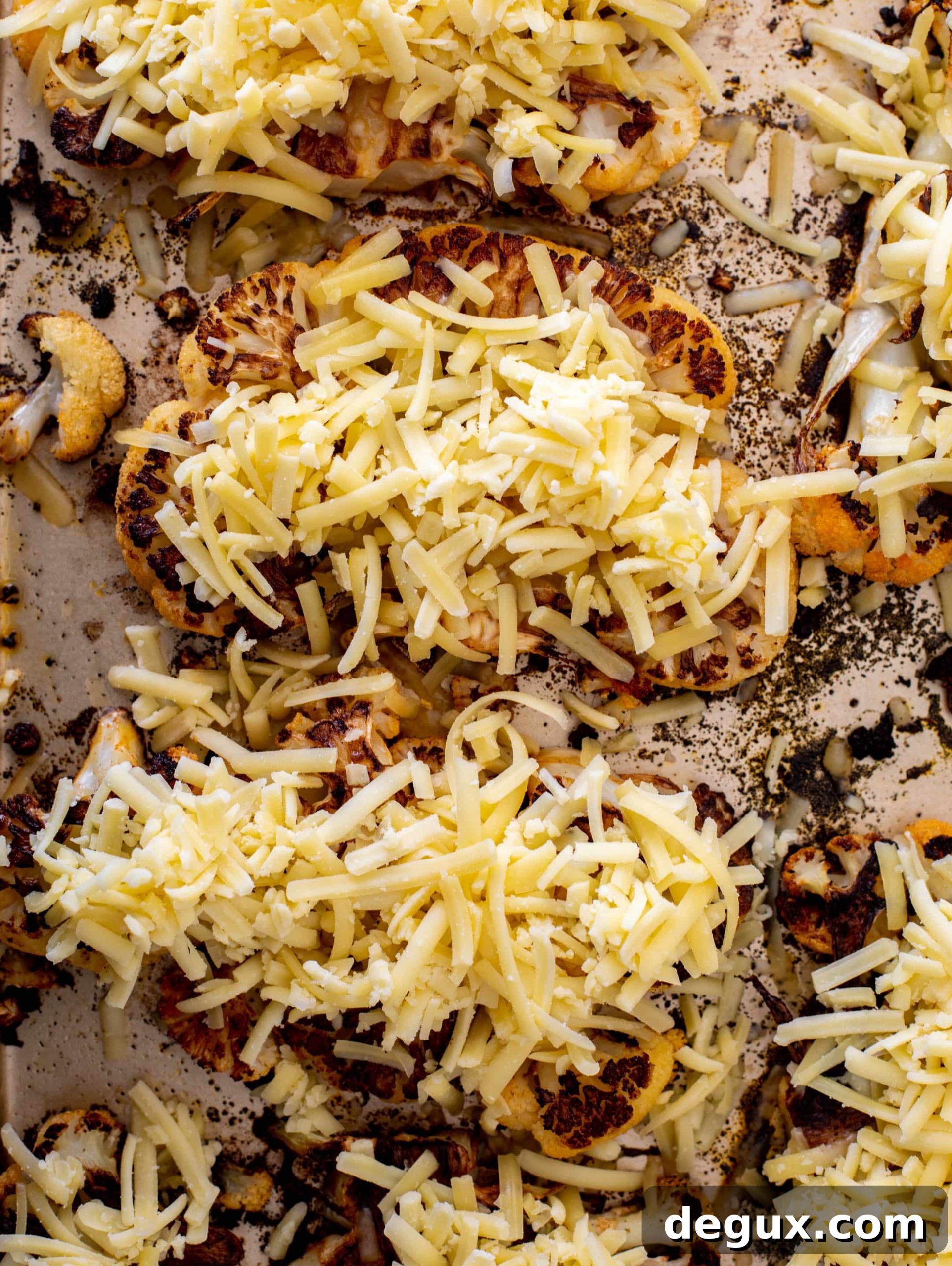 irish cheddar roasted cauliflower