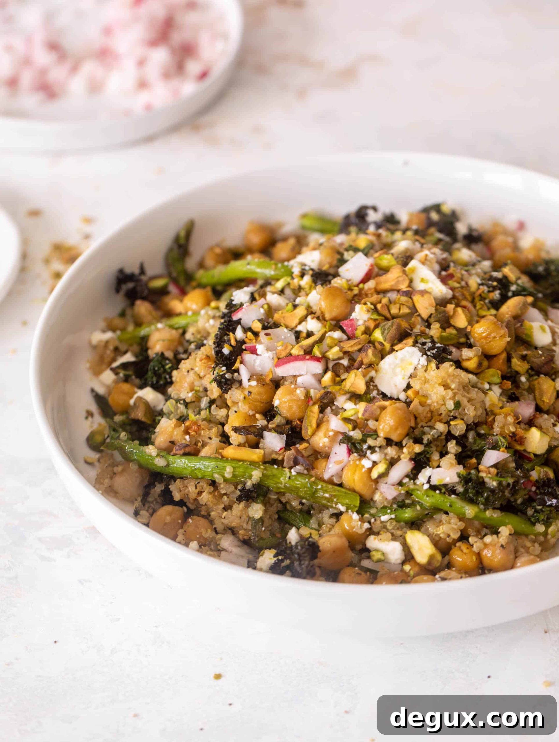 Warm Spring Quinoa Chopped Salad Recipe for Fresh Seasonal Flavors 7 warm spring quinoa salad