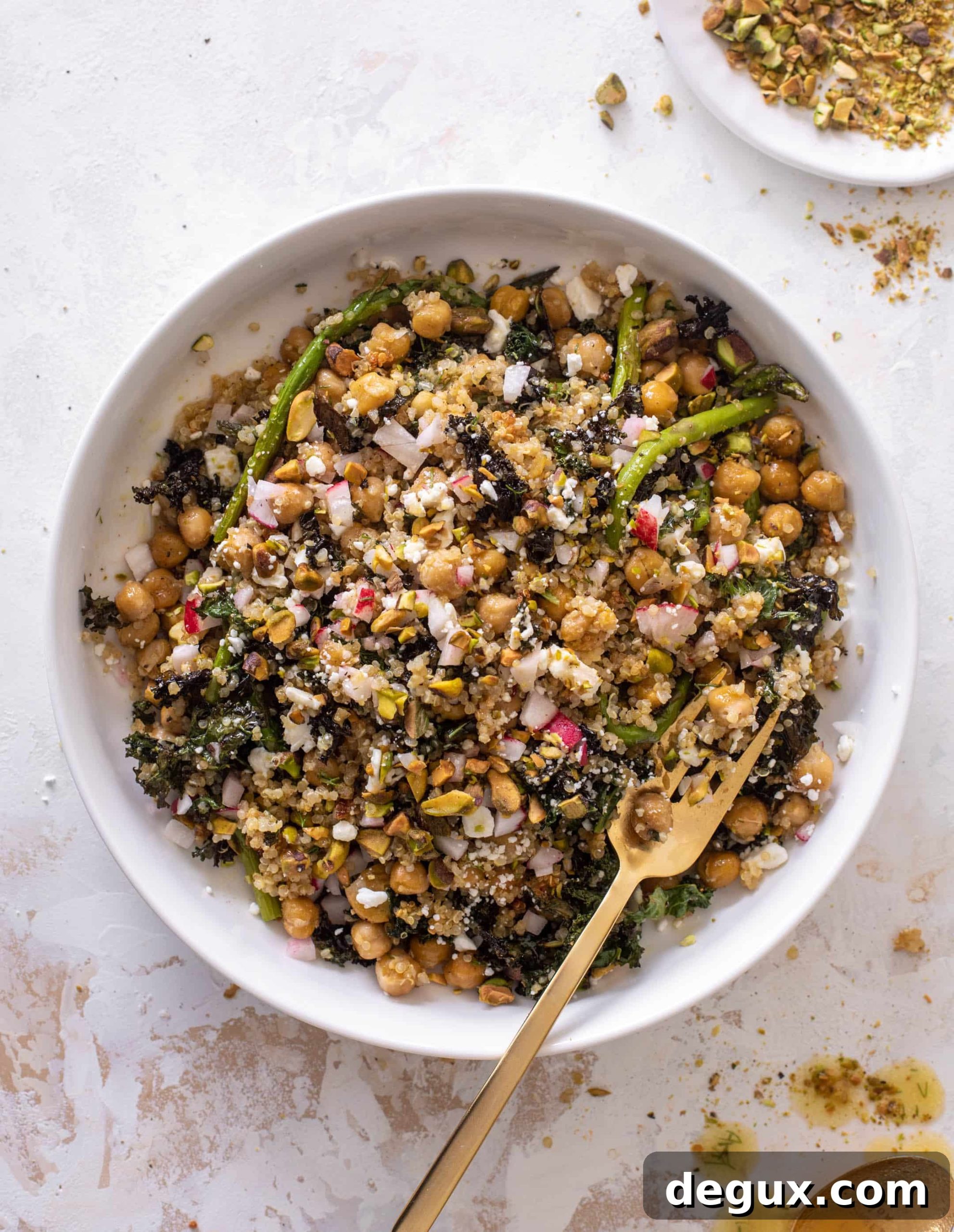 Warm Spring Quinoa Chopped Salad Recipe for Fresh Seasonal Flavors 9 warm spring quinoa salad