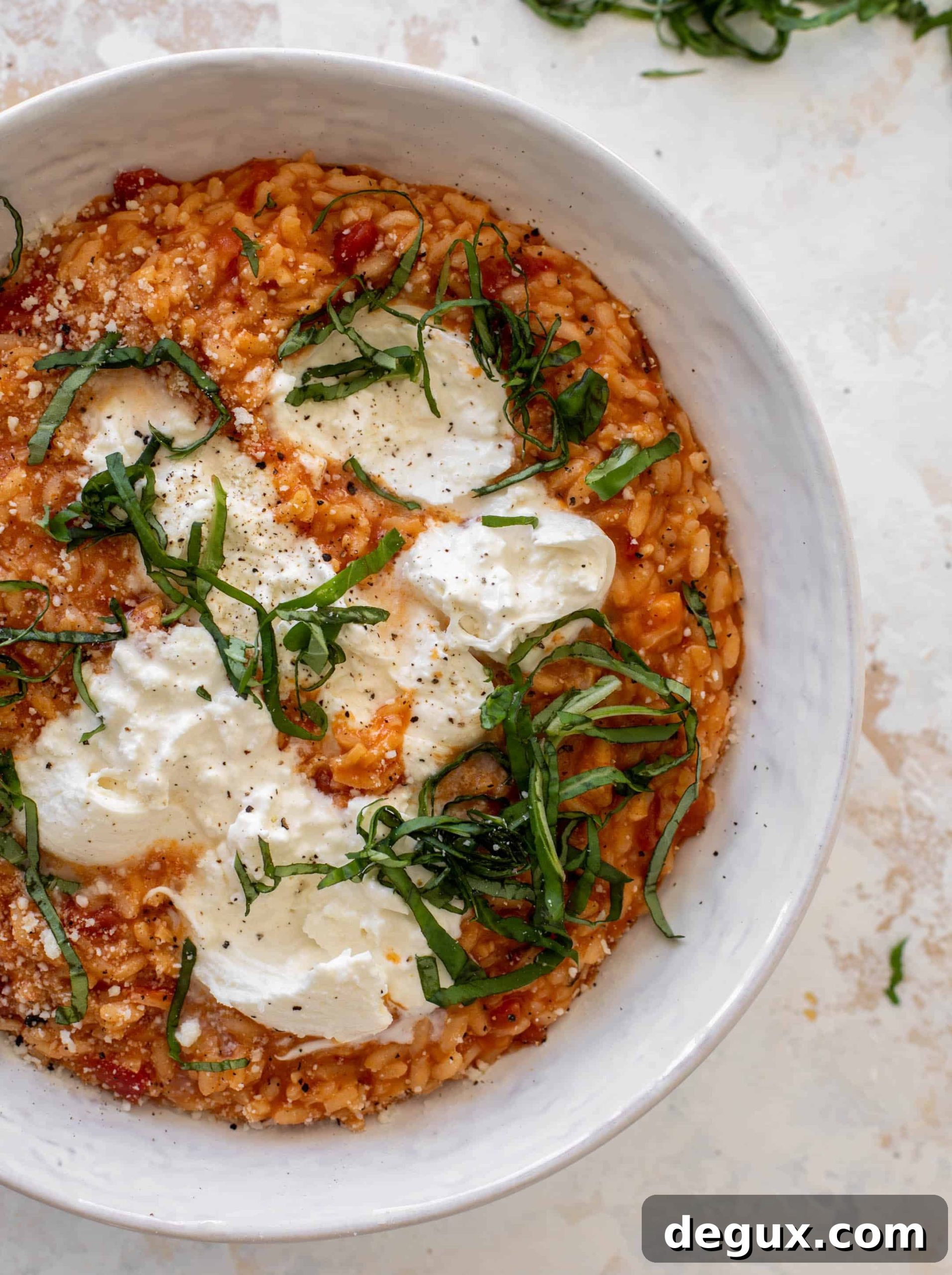 fire roasted tomato risotto