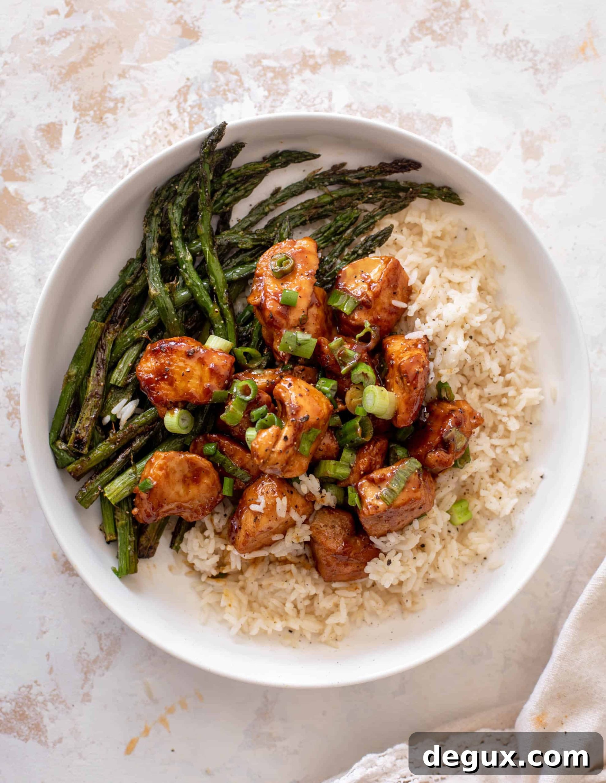 honey mustard chicken bowls