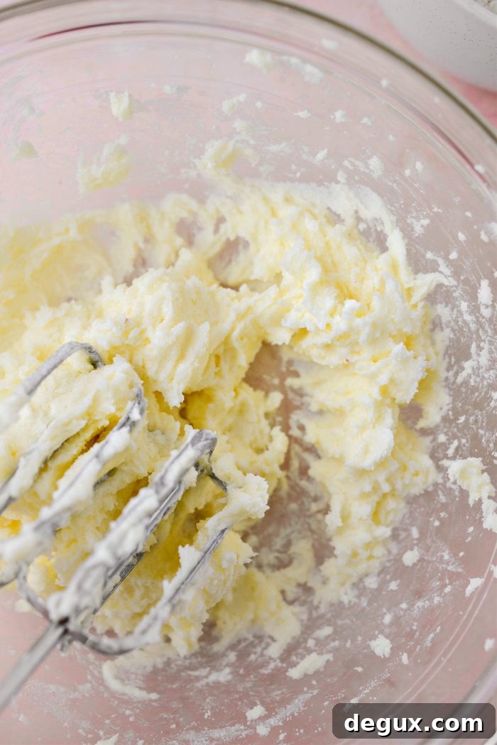 blend until light and fluffy