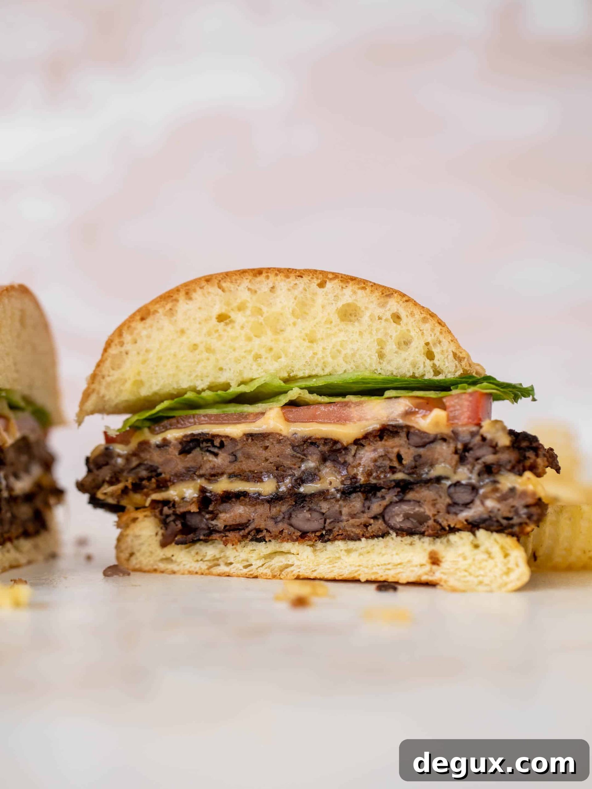 black bean smashburgers