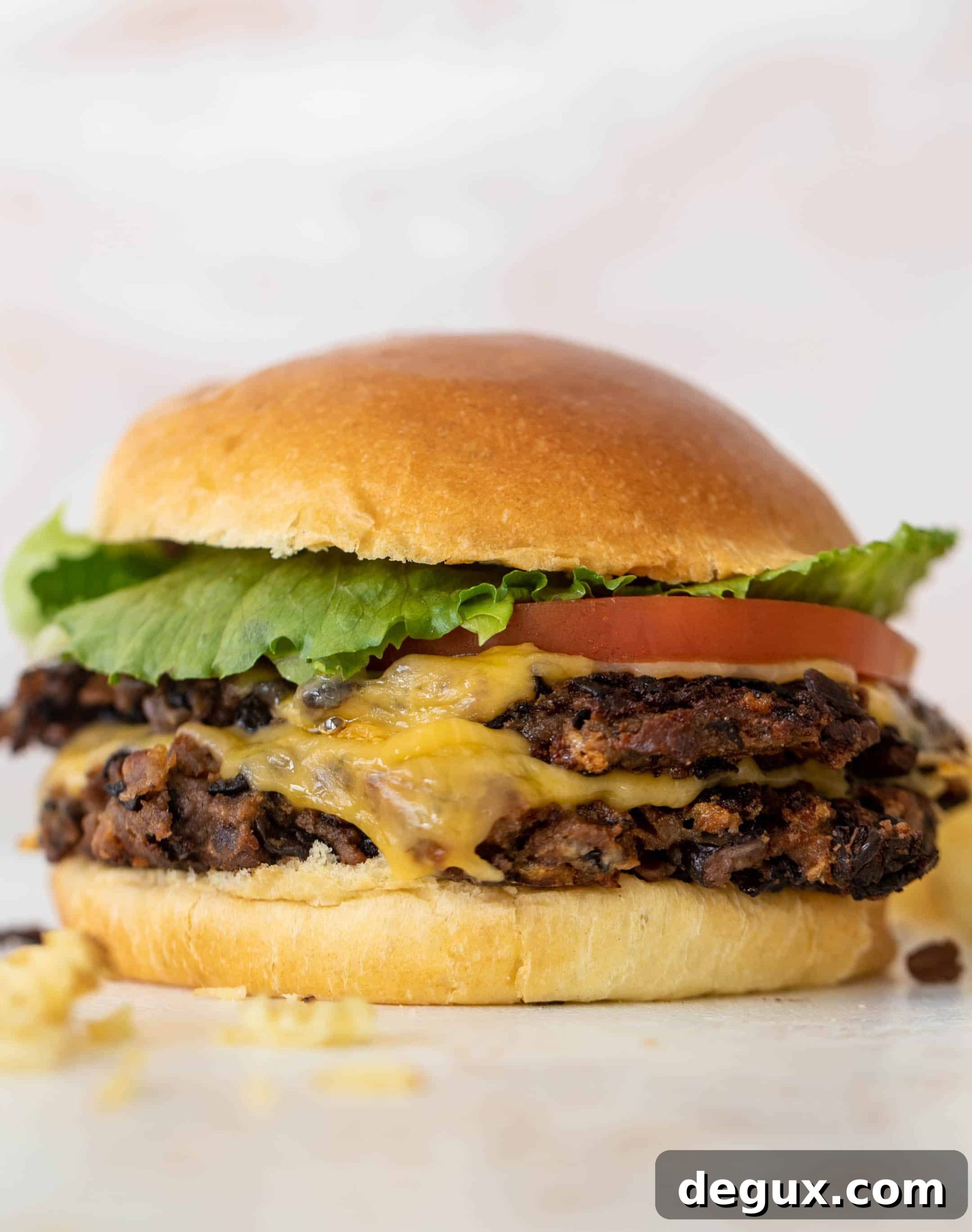 black bean smashburgers