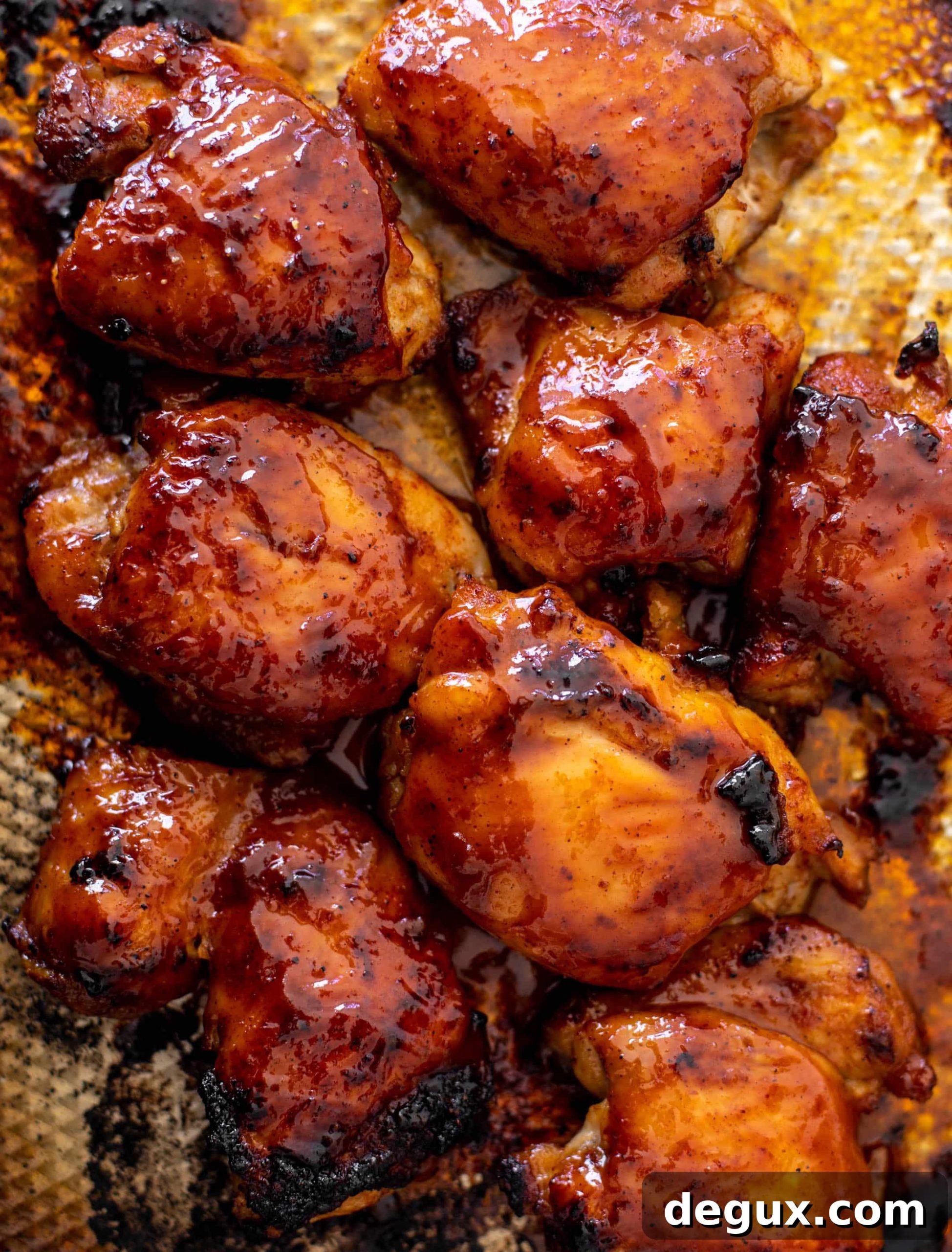 hot honey BBQ chicken