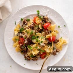 Sheet Pan Cheeseburger Pasta Bake: Quick One-Pan Dinner 10 img 92866 9
