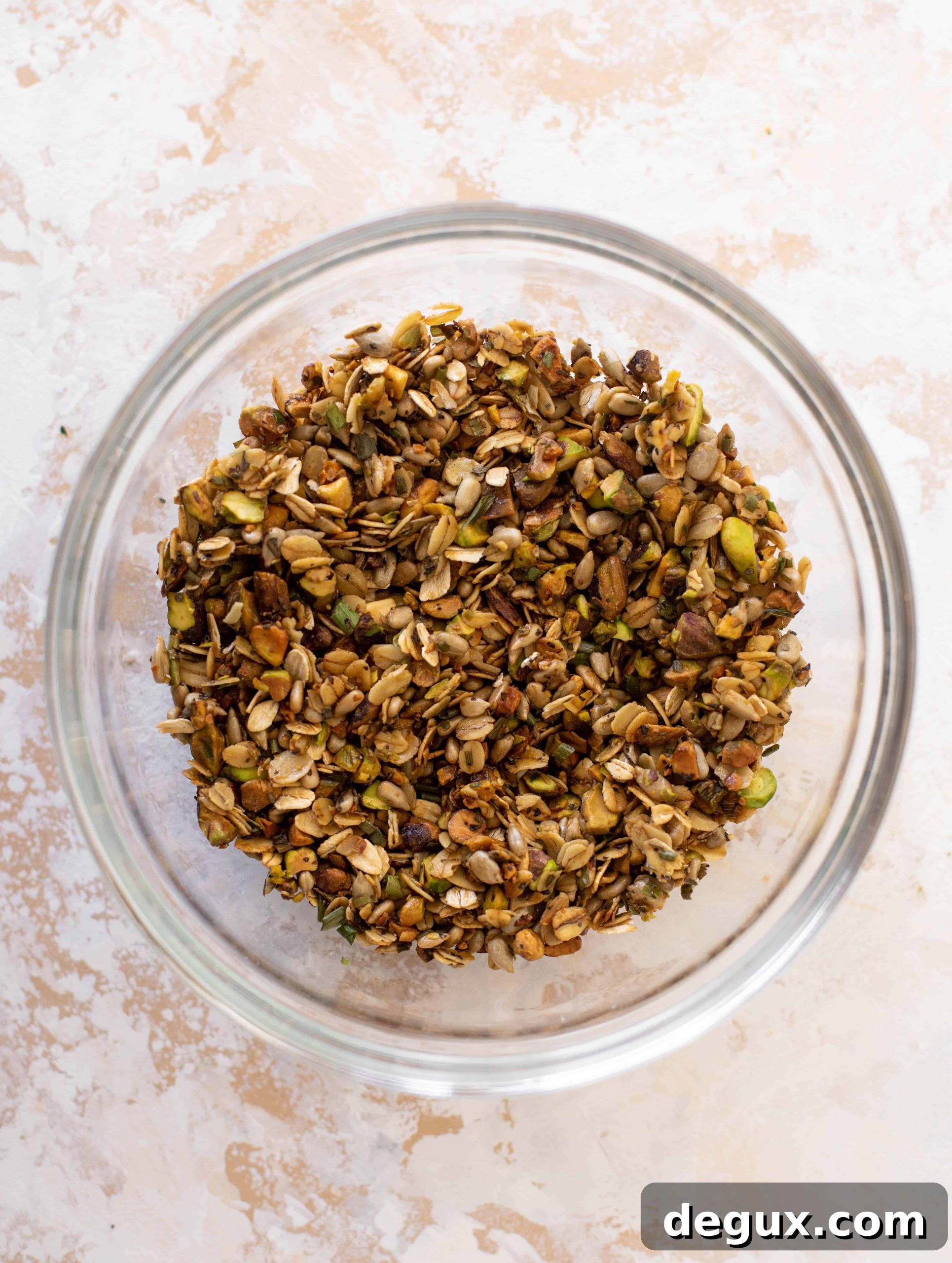 Strawberry Cucumber Salad with Savory Granola