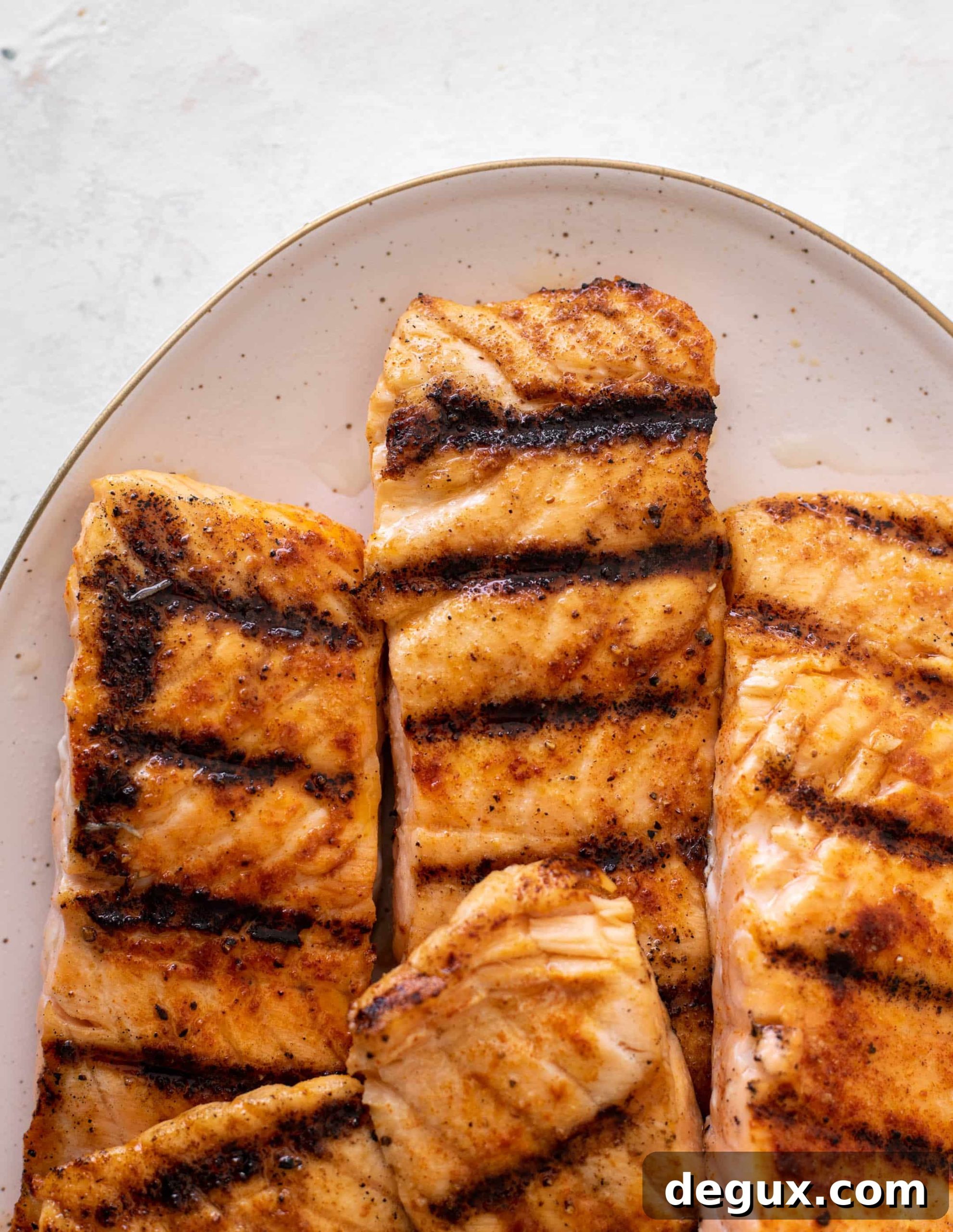 Grilled Salmon with Mango Salsa and Coconut Rice Recipe 3 grilled salmon with mango salsa