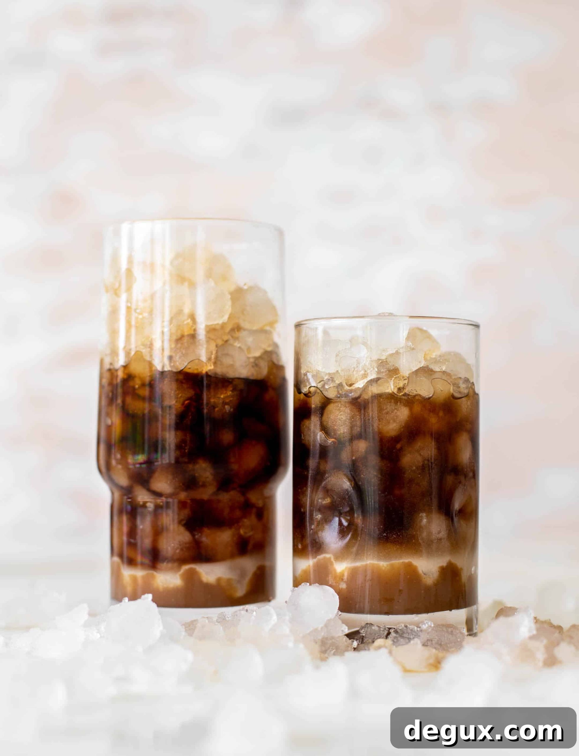 Peanut Butter Iced Latte Recipe: Creamy Cold Coffee Drink 4 peanut butter iced lattes