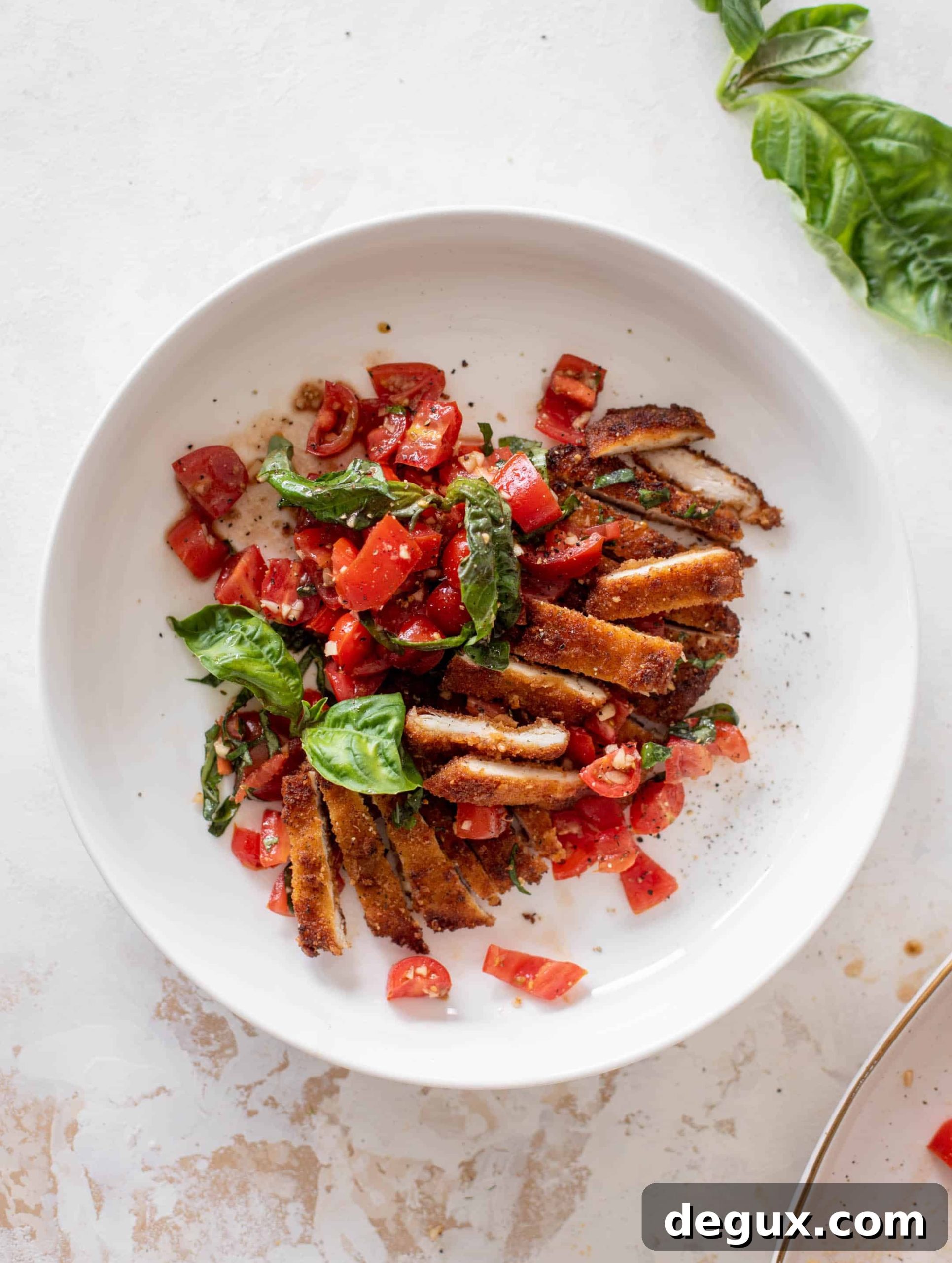 crispy bruschetta chicken