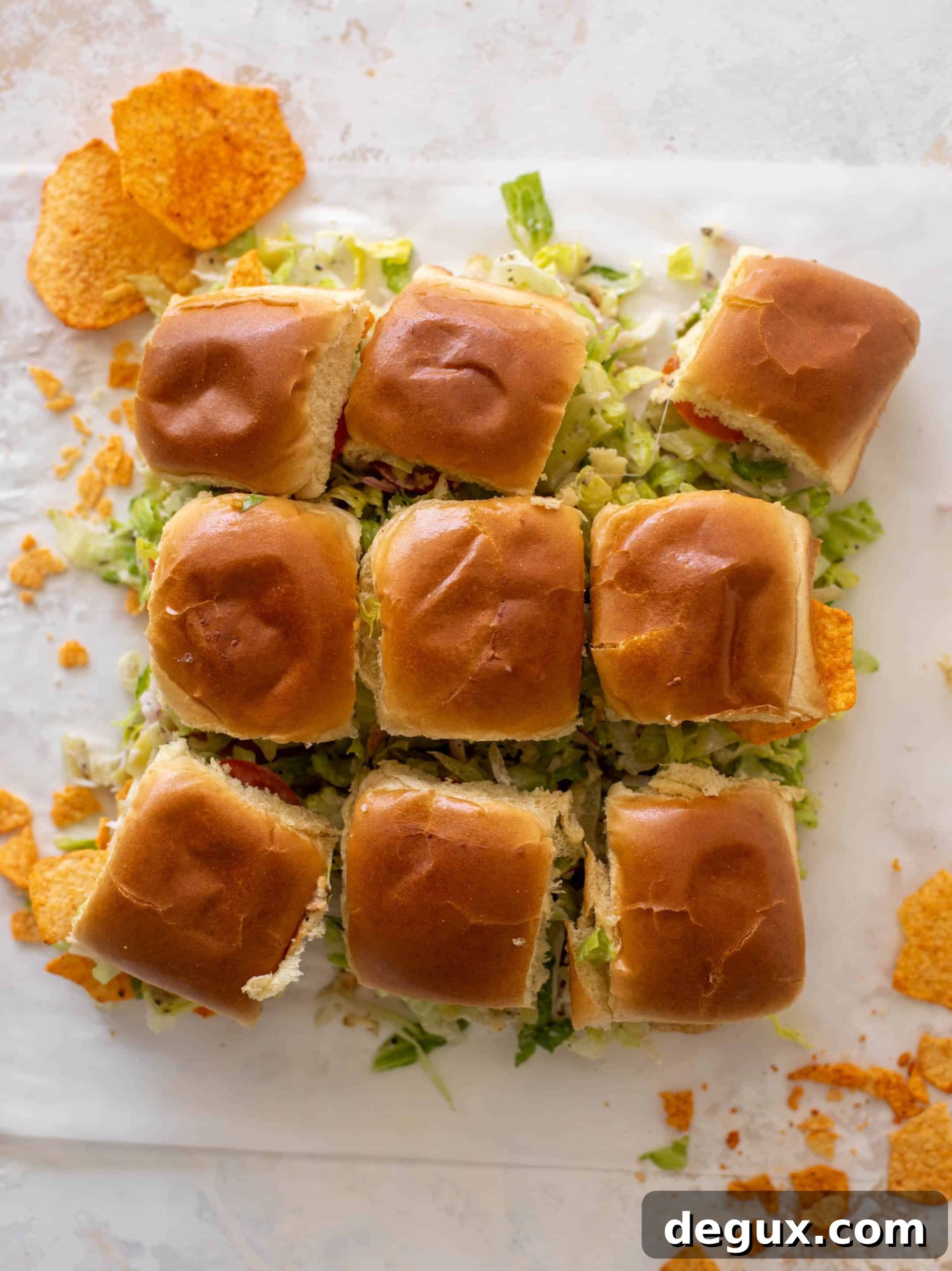 smoked turkey summer sliders