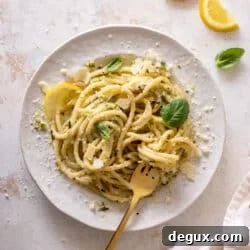 Creamy Lemon Zucchini Bucatini Recipe: Tangy Summer Pasta 9 img 93713 9
