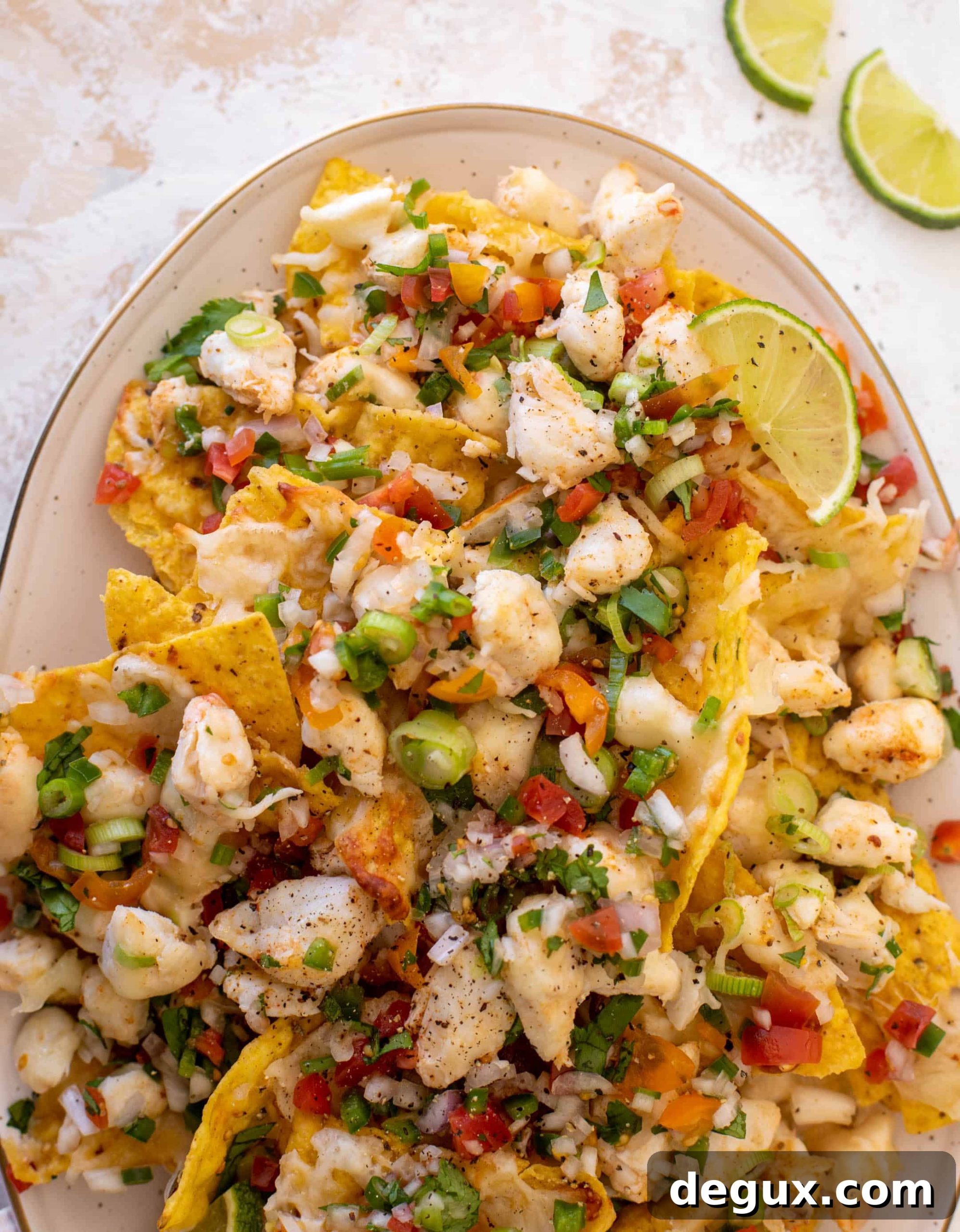 summer crab nachos