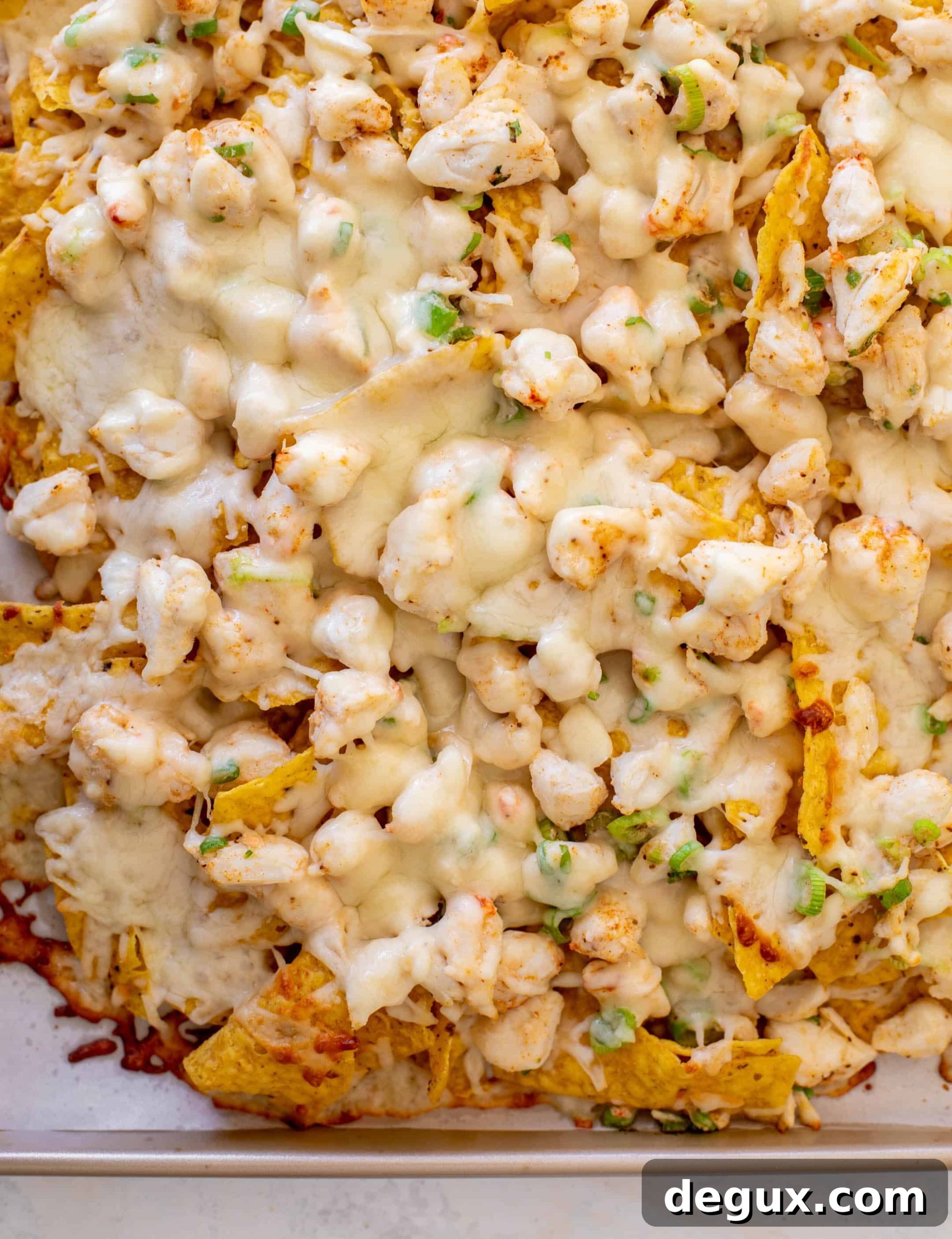 summer crab nachos