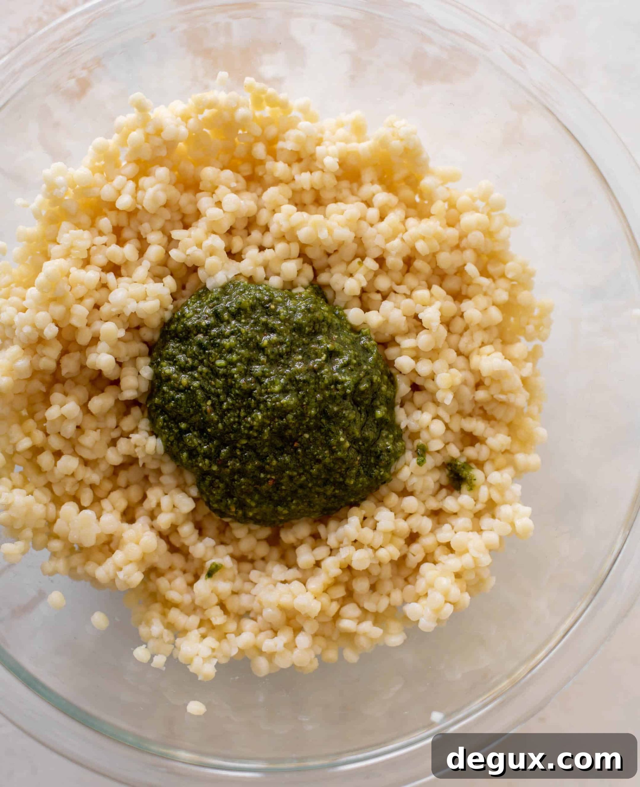 summer squash couscous salad