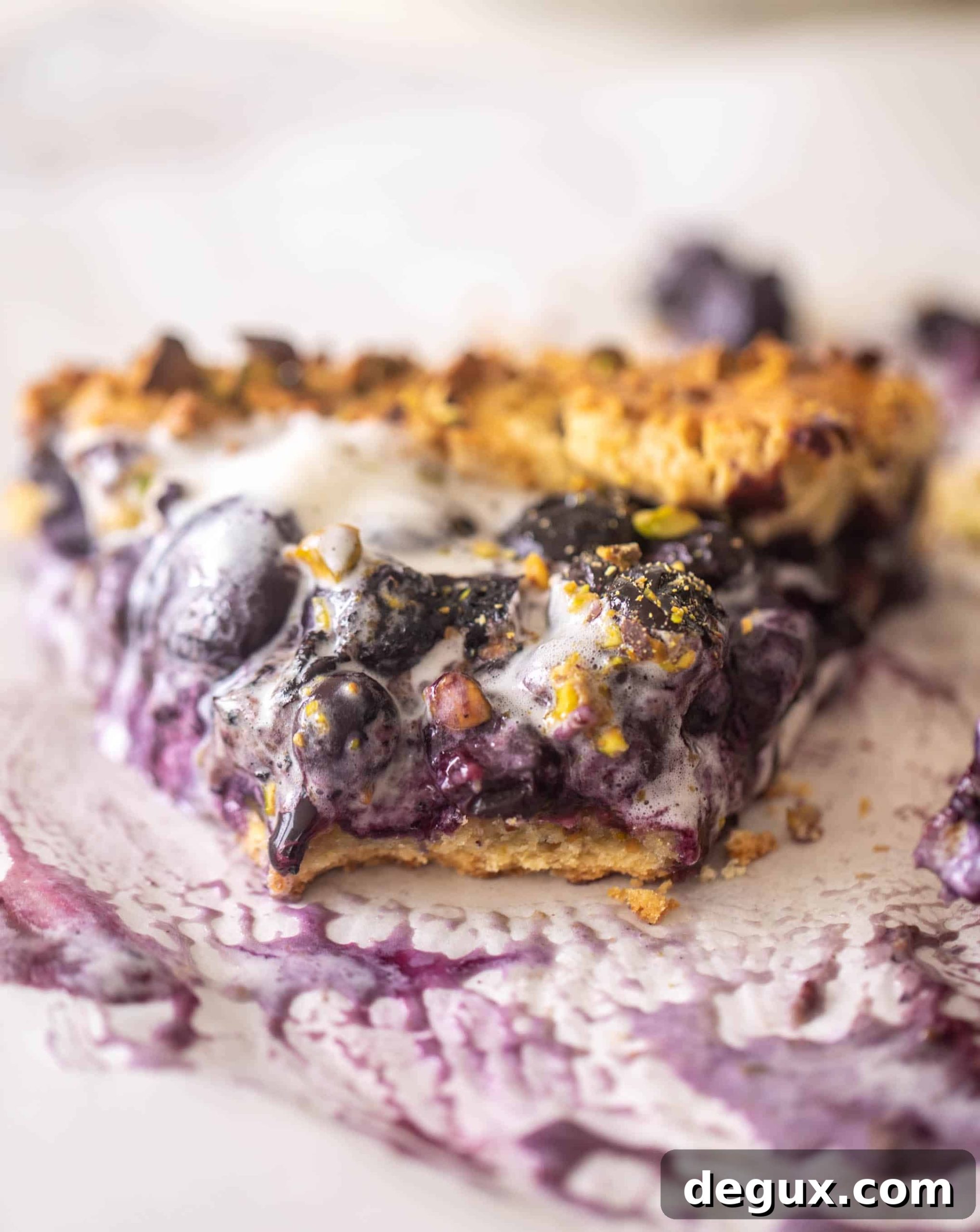 Blueberry Pistachio Galette Recipe for Flaky Rustic Tarts 11 img 94401 10 scaled