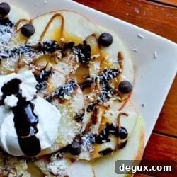 Apple Nachos