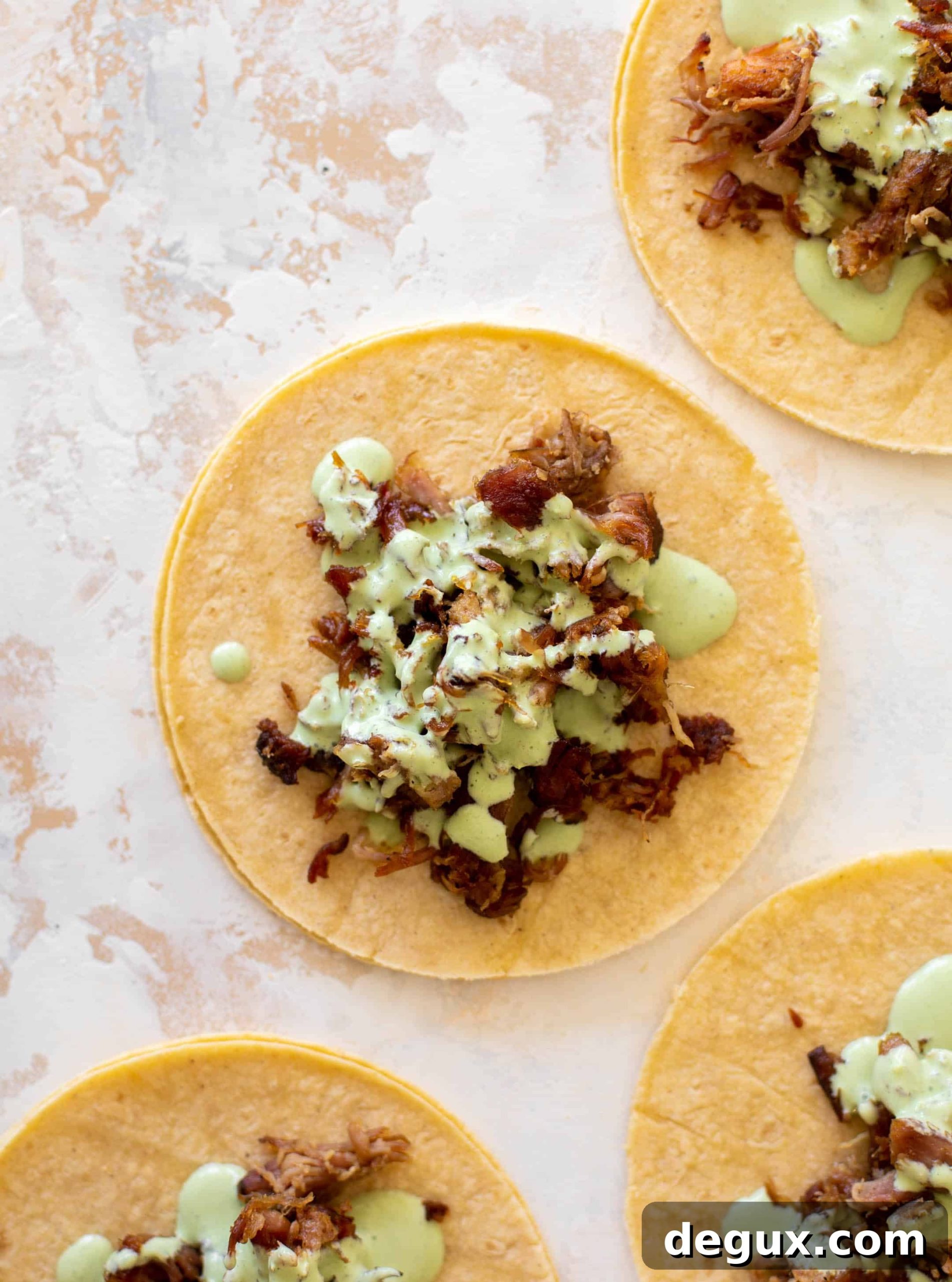 Crispy Carnitas with Fresh Summer Corn Salsa 6 crispy carnitas with summer corn salsa