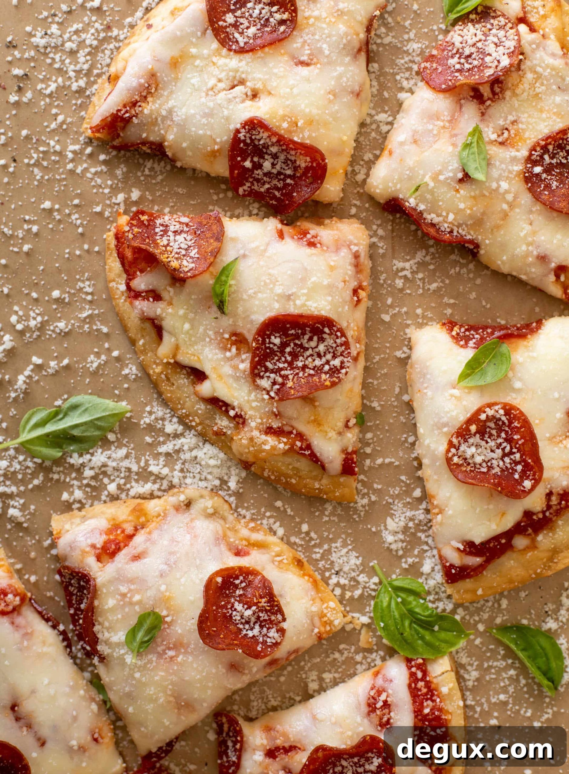baked pizza chicken quesadillas