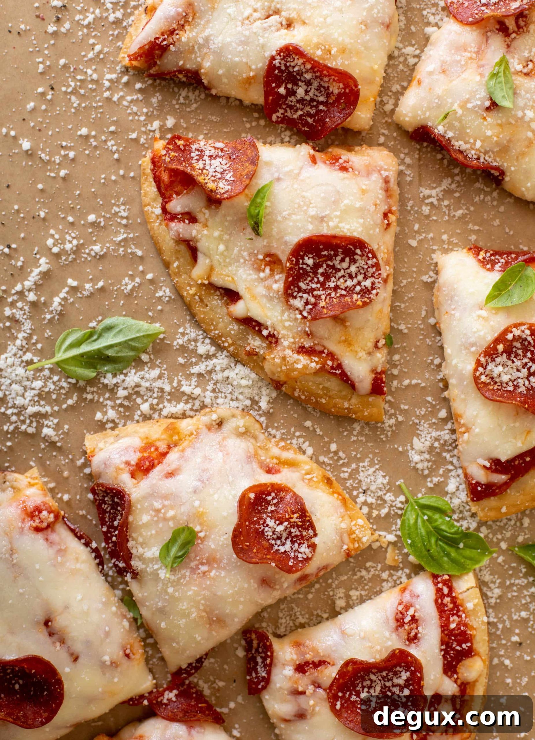 baked pizza chicken quesadillas