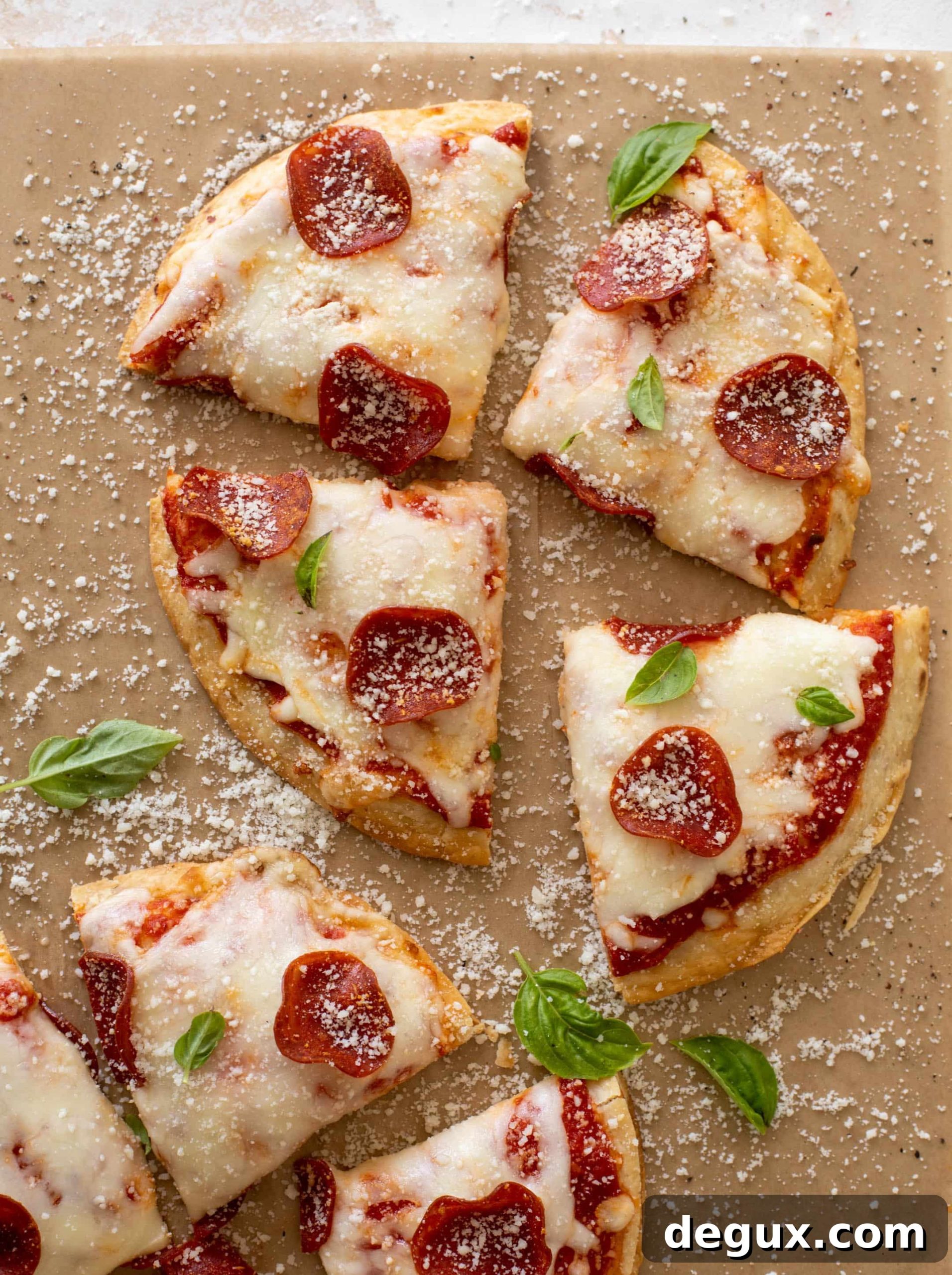 baked pizza chicken quesadillas