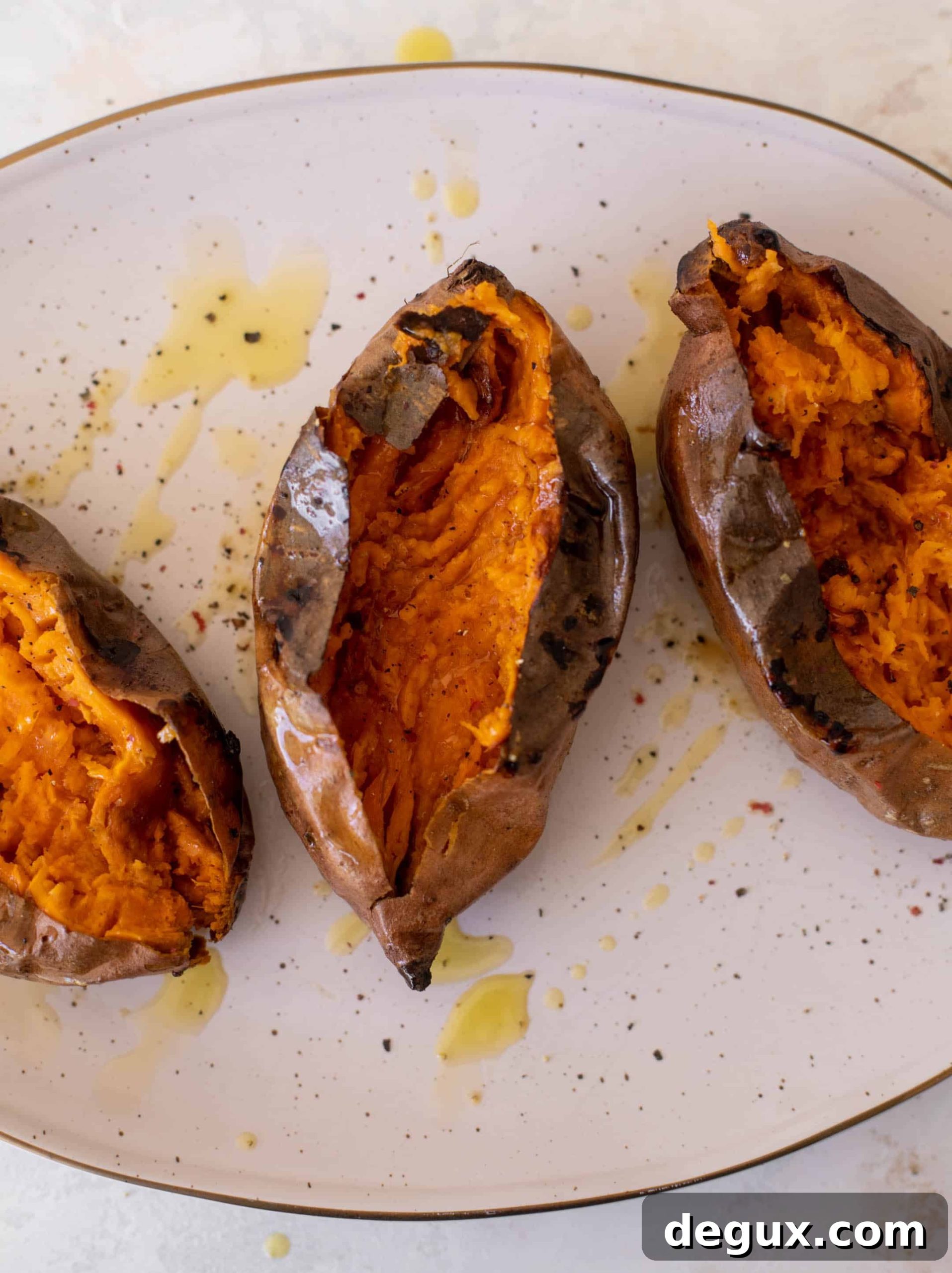 mediterranean stuffed sweet potatoes