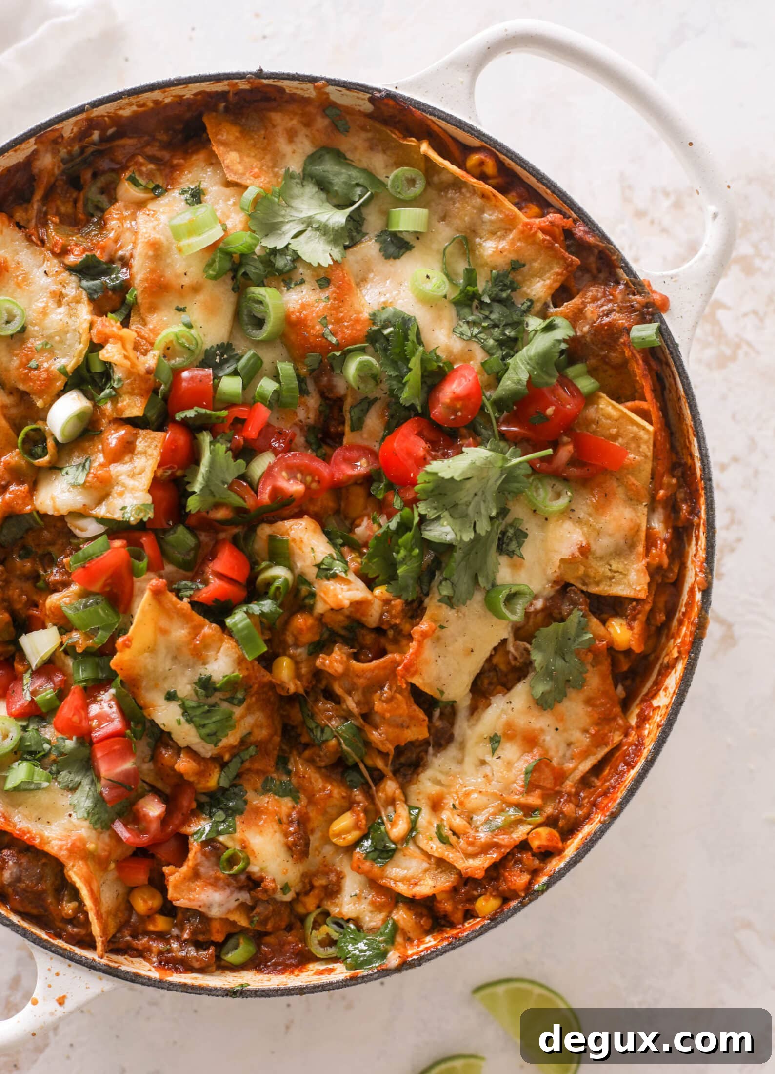 weeknight enchilada bake