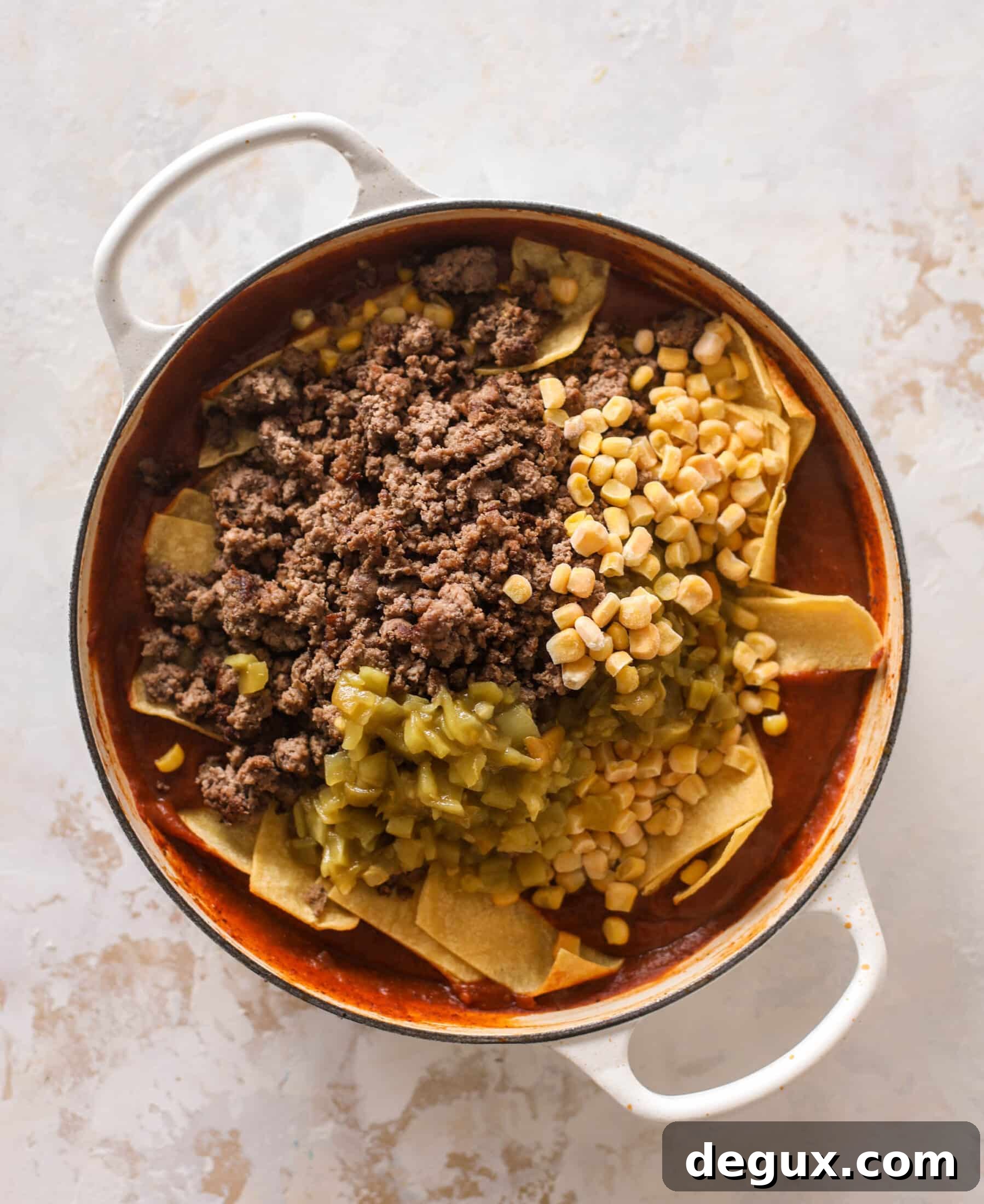 weeknight enchilada bake