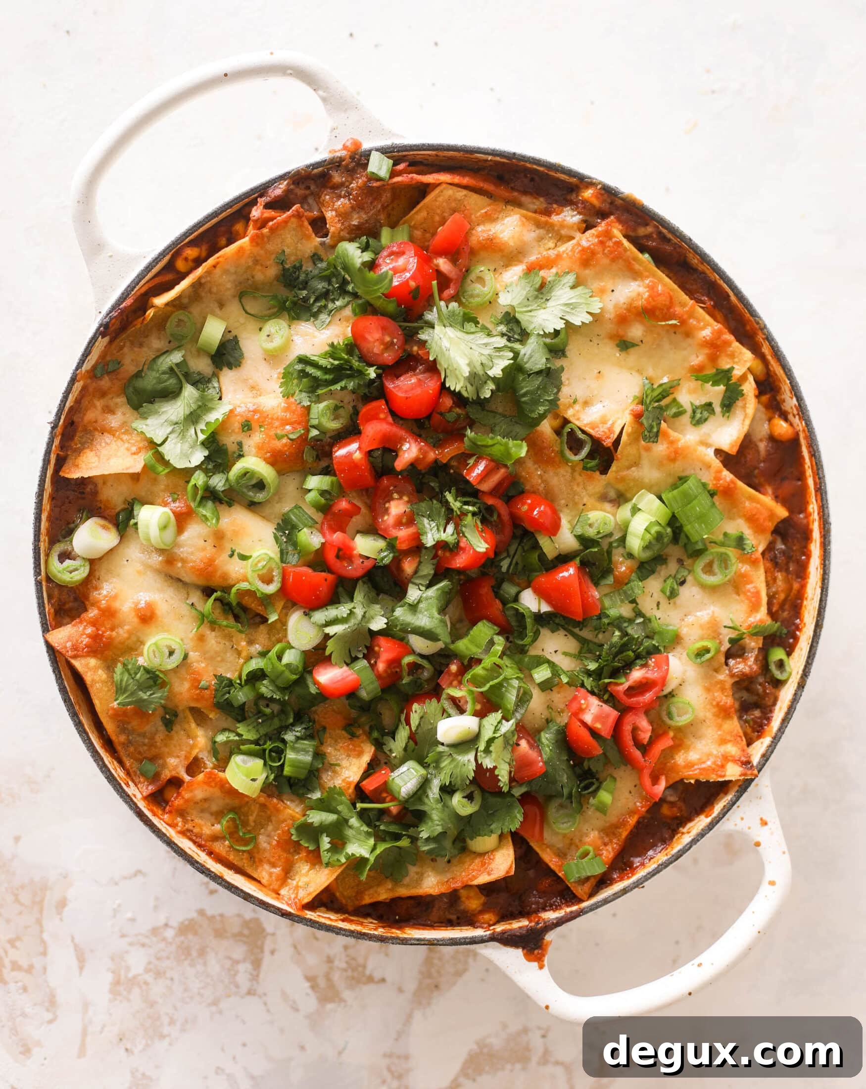 weeknight enchilada bake