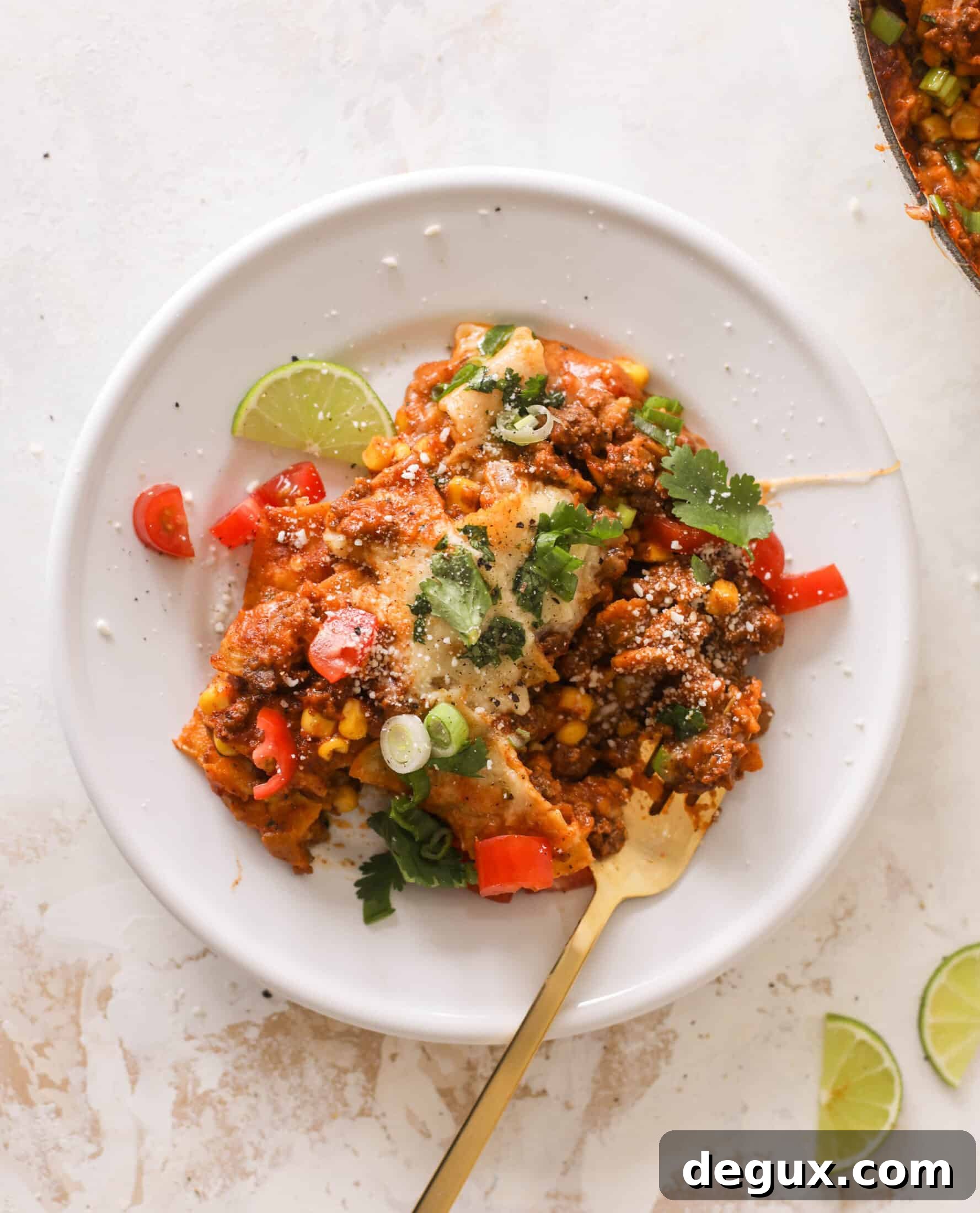 weeknight enchilada bake