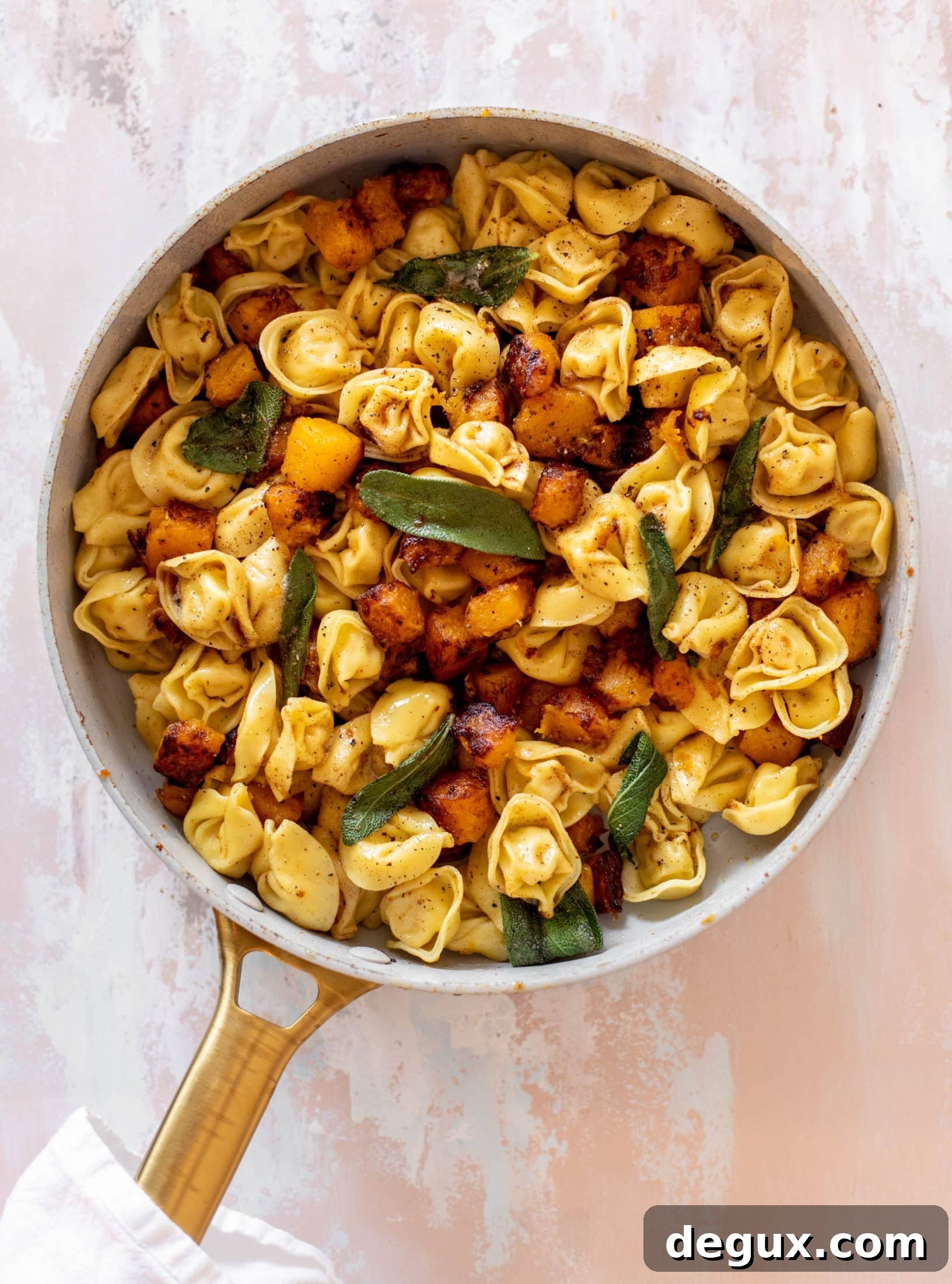 butternut squash tortellini skillet