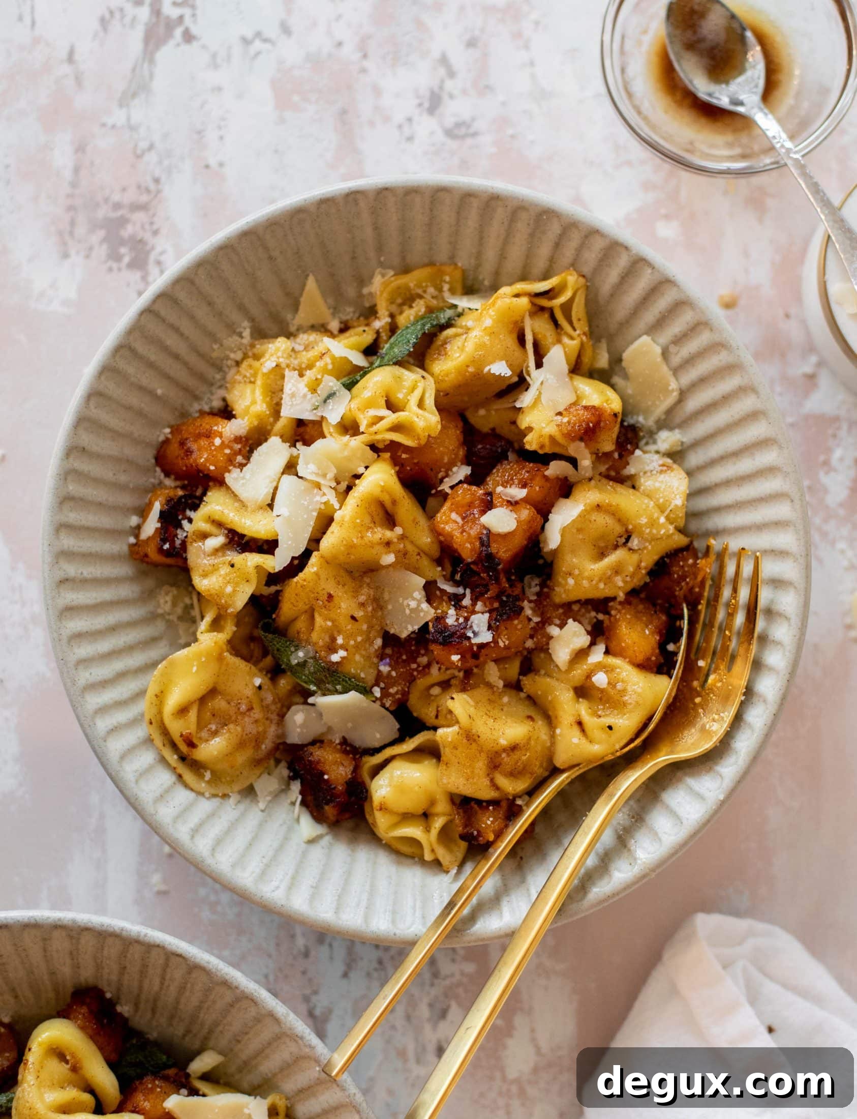 Butternut Squash Tortellini Skillet with Sage Brown Butter 6 butternut squash tortellini skillet