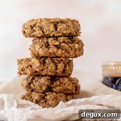 Apple Oatmeal Breakfast Cookies Recipe with Cinnamon & Raisins 8 img 95844 10