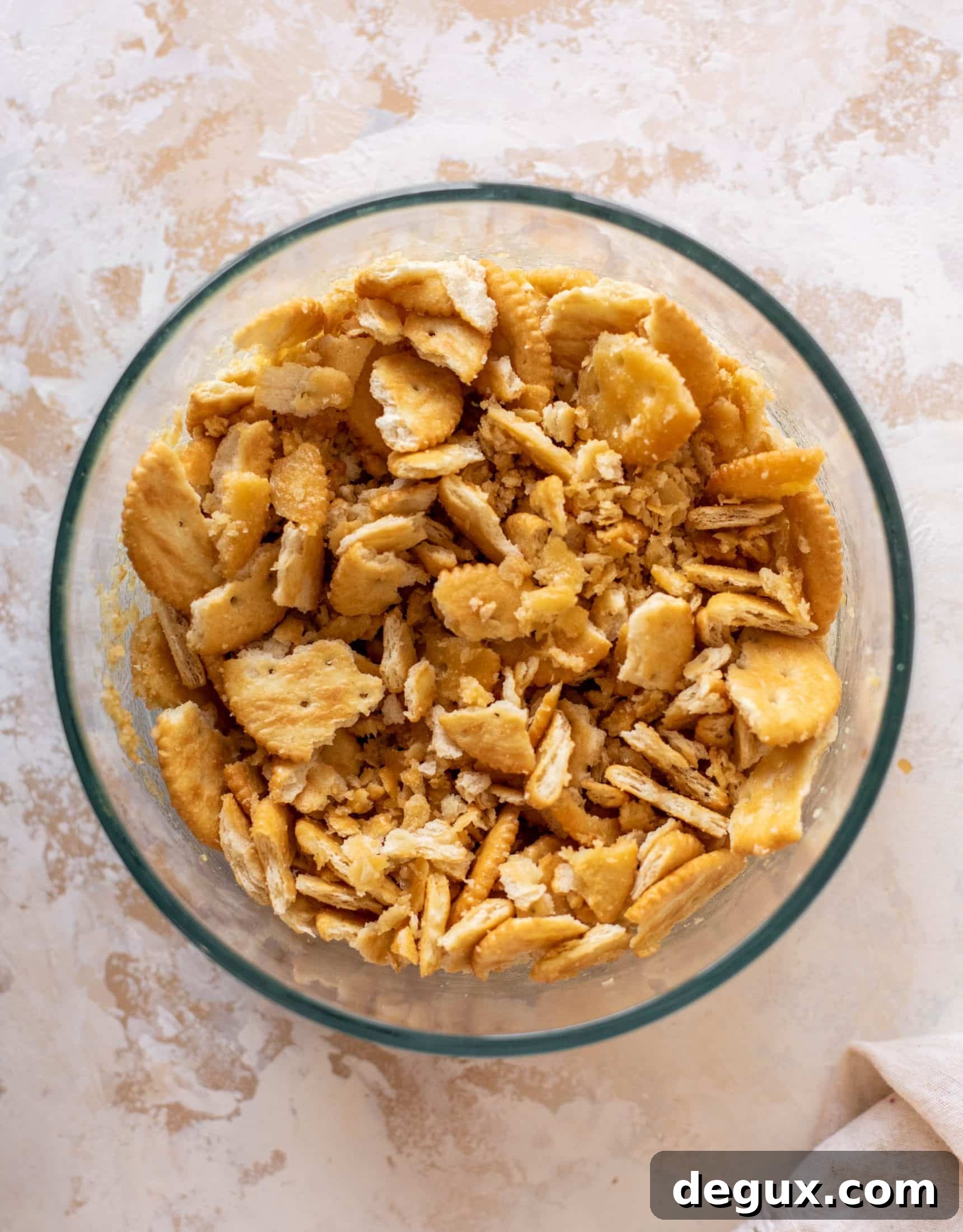 scalloped corn with ritz cracker crunchies