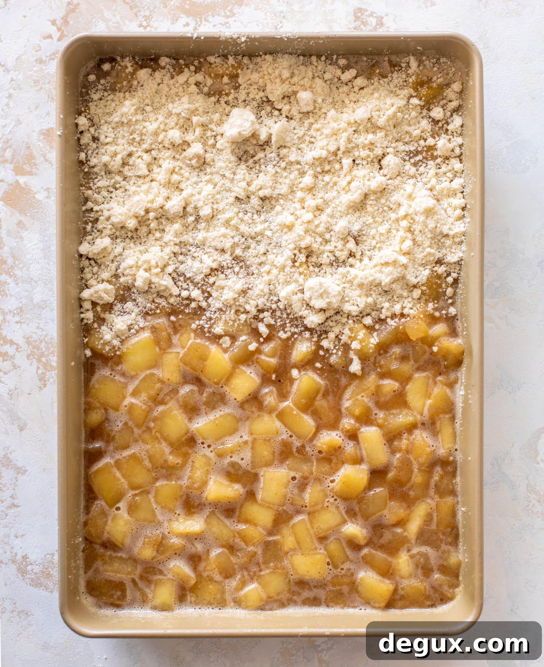 apple pie cobbler bars