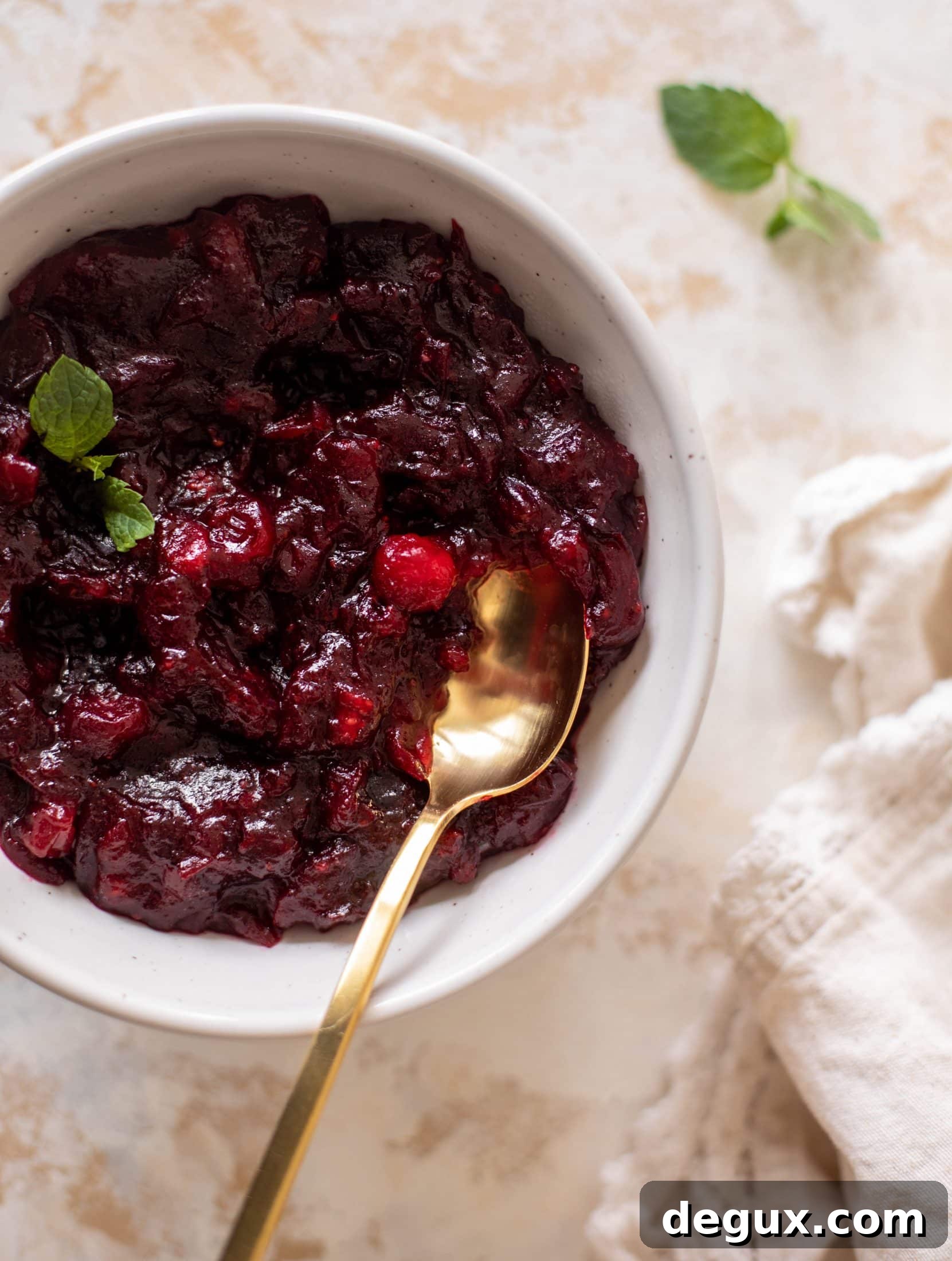 cabernet cranberry sauce