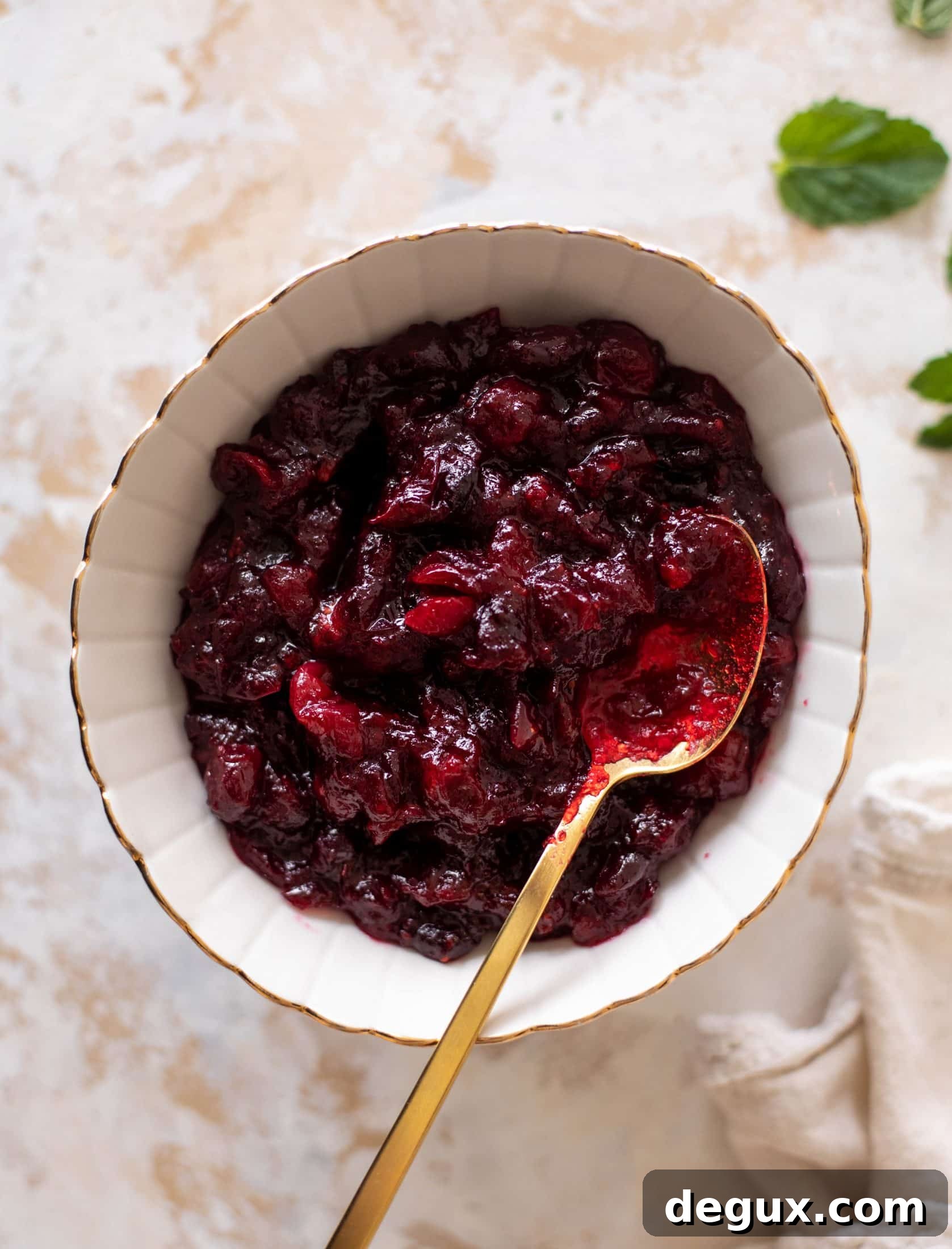cabernet cranberry sauce
