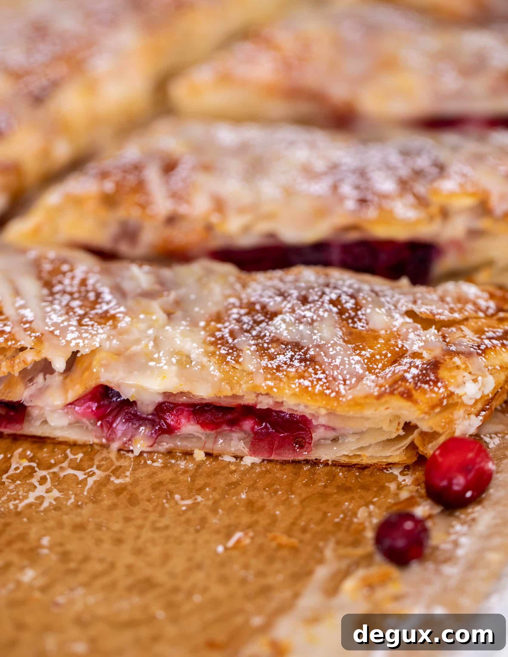 Cranberry Orange Cream Cheese Danish Recipe for Holiday Brunch 12 cranberry orange cheese danish