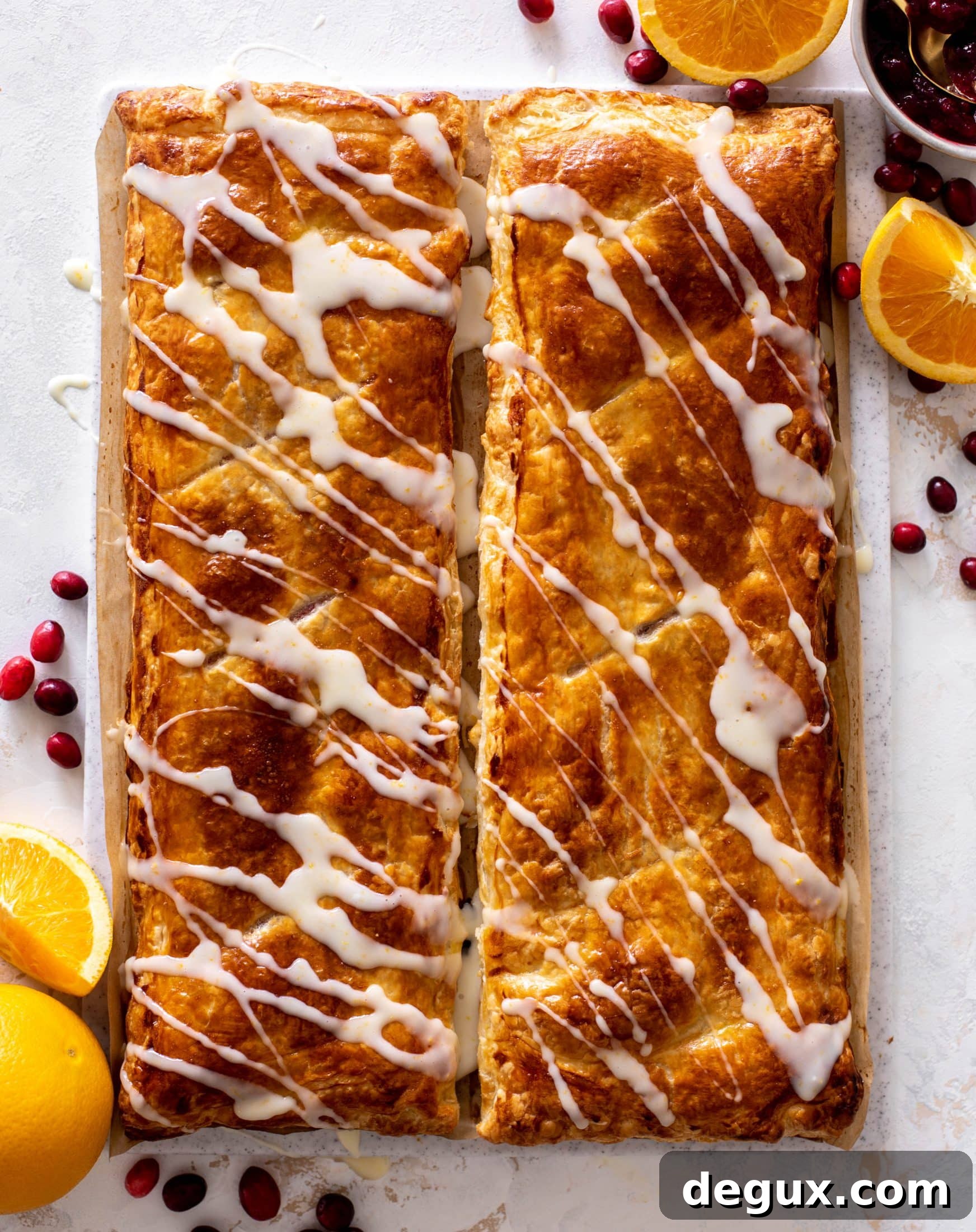 Cranberry Orange Cream Cheese Danish Recipe for Holiday Brunch 8 cranberry orange cheese danish