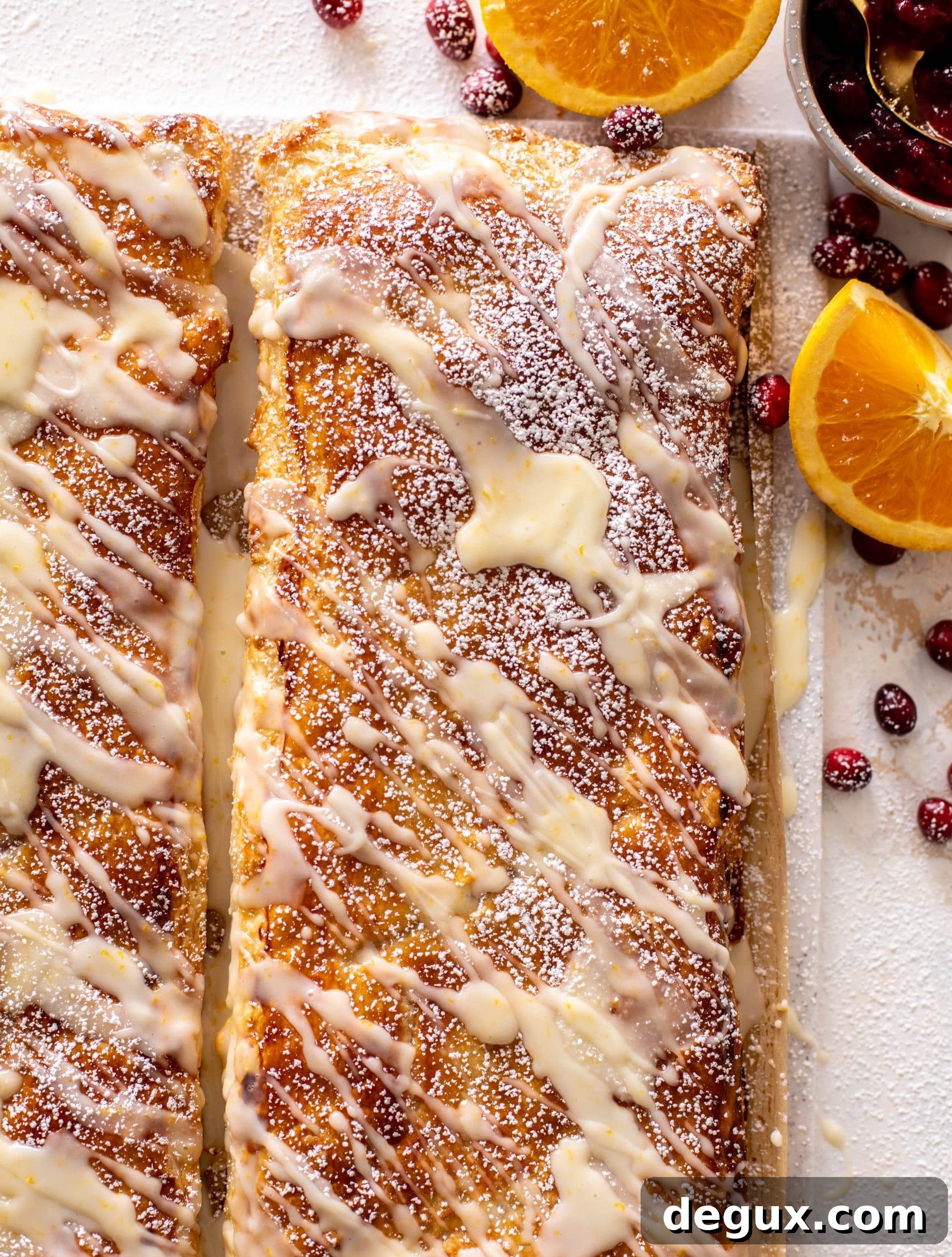 Cranberry Orange Cream Cheese Danish Recipe for Holiday Brunch 10 cranberry orange cheese danish