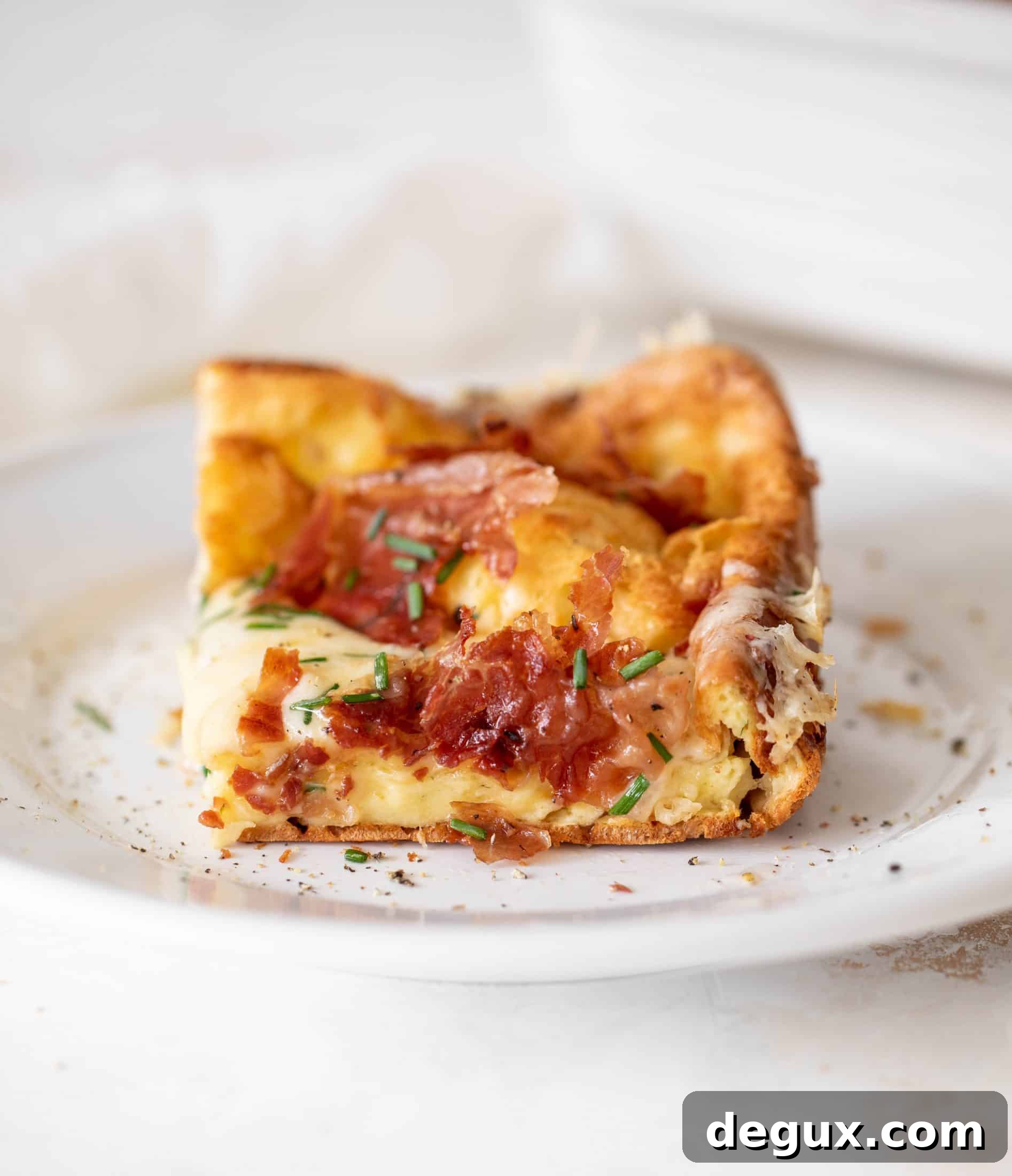 crispy ham and cheese dutch baby