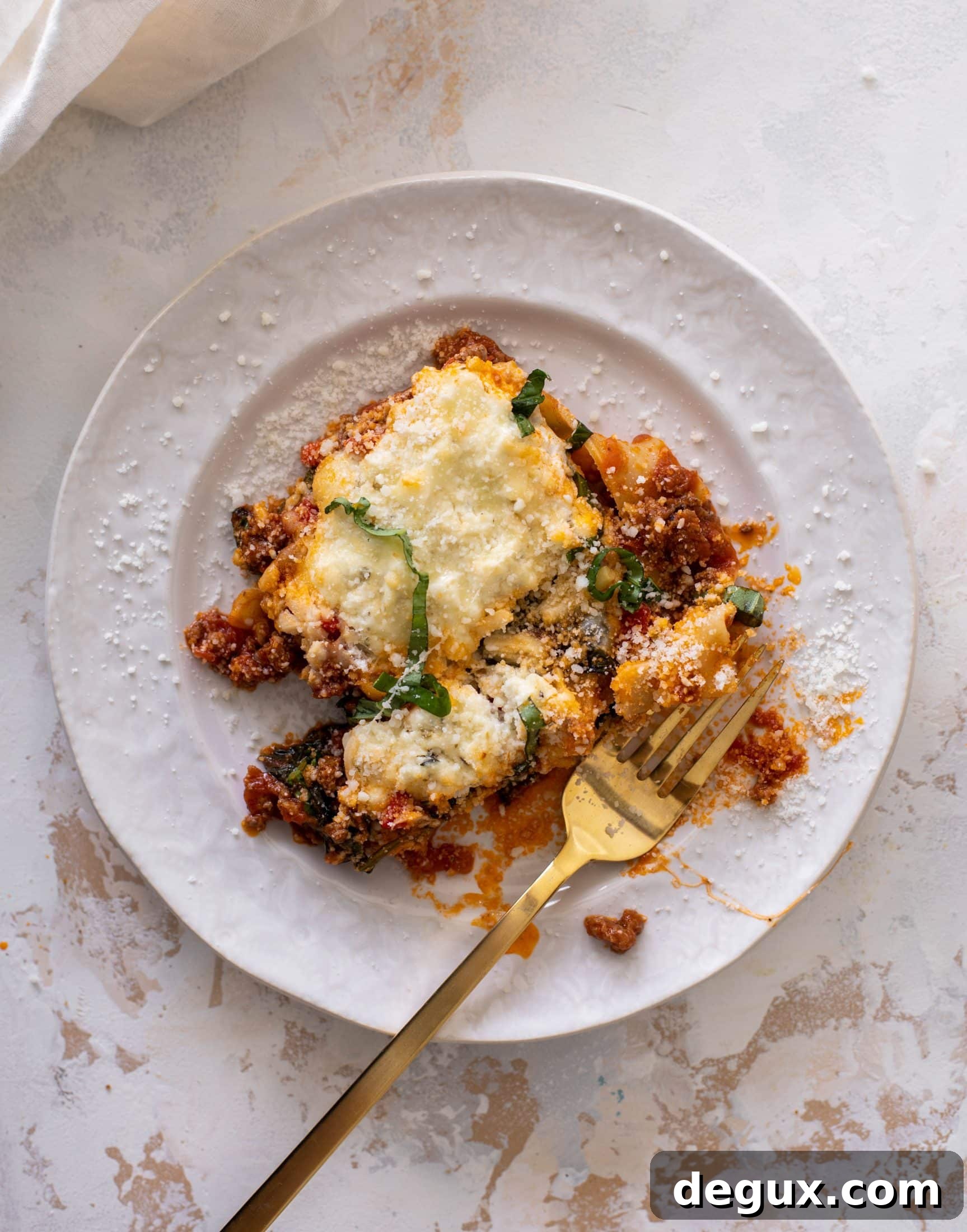 sheet pan lasagna