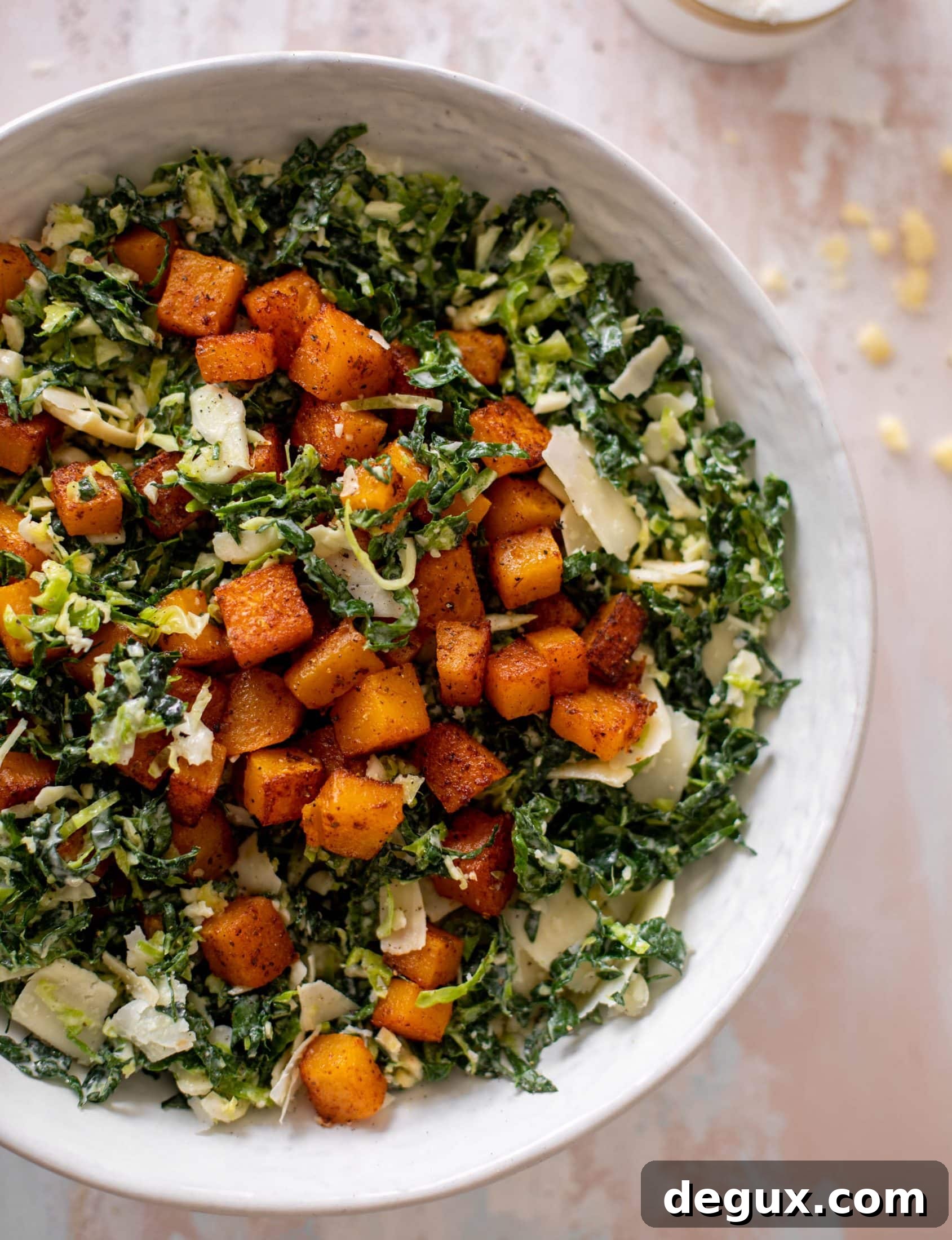 Winter Caesar Salad with Crispy Dijon Breadcrumbs 7 winter Caesar salad