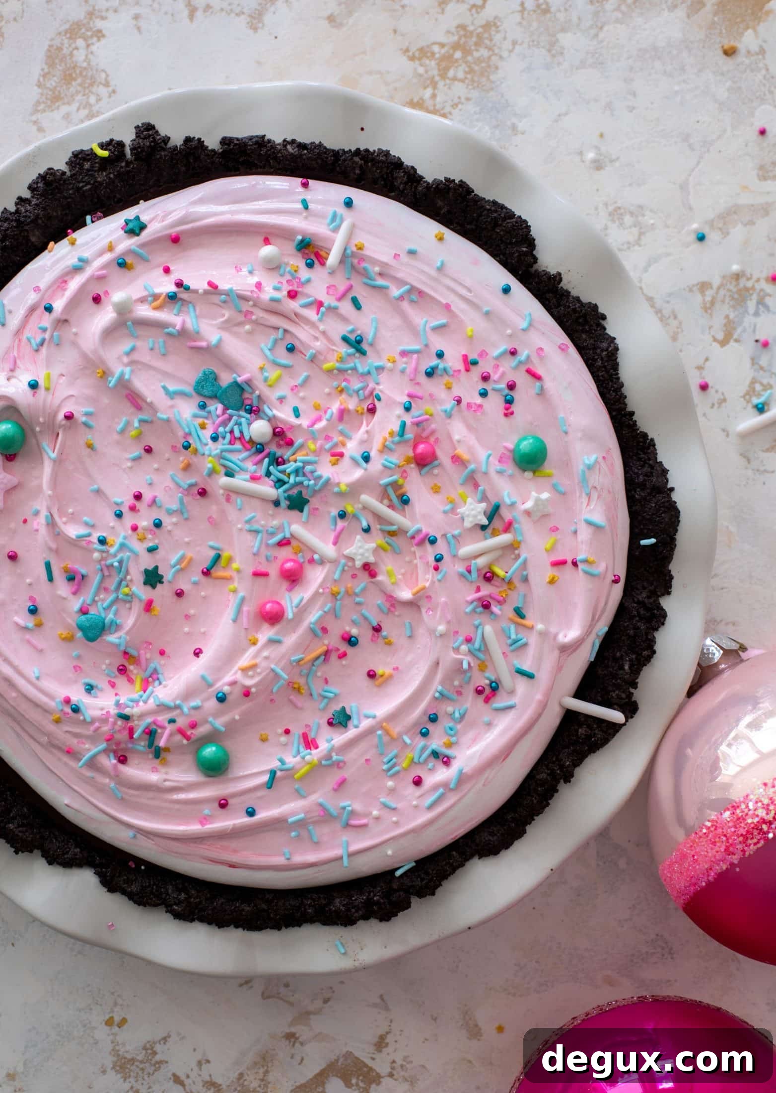 chocolate peppermint pie