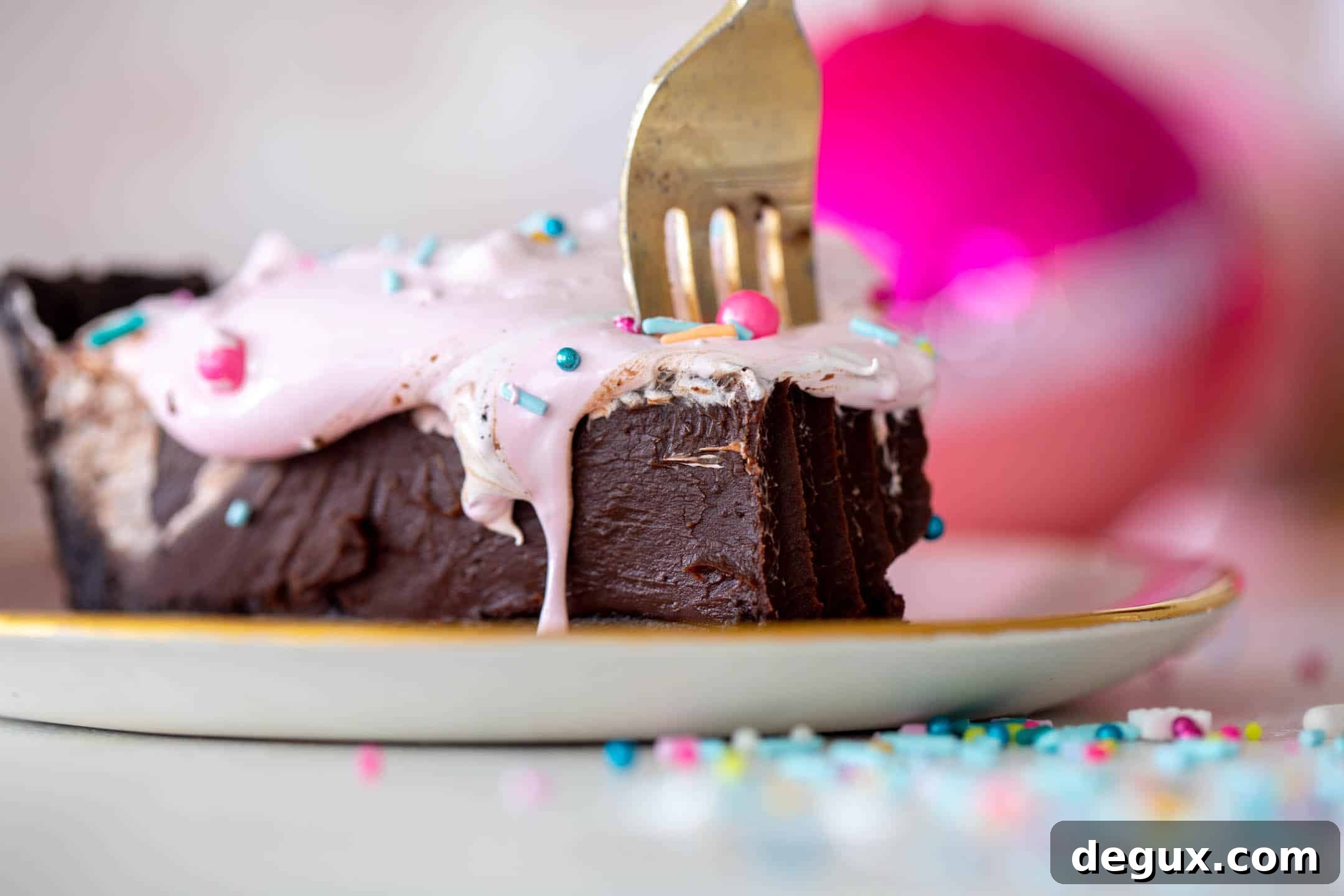 chocolate peppermint pie